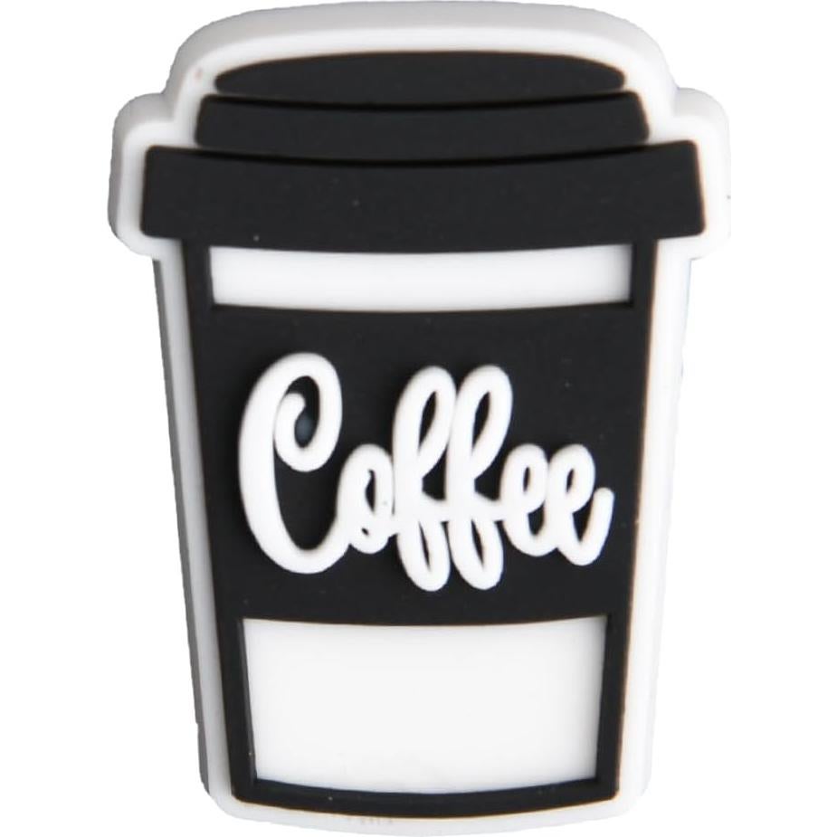 Lote de 13 Encantos de Zapatos Comida Rápida PVC Café