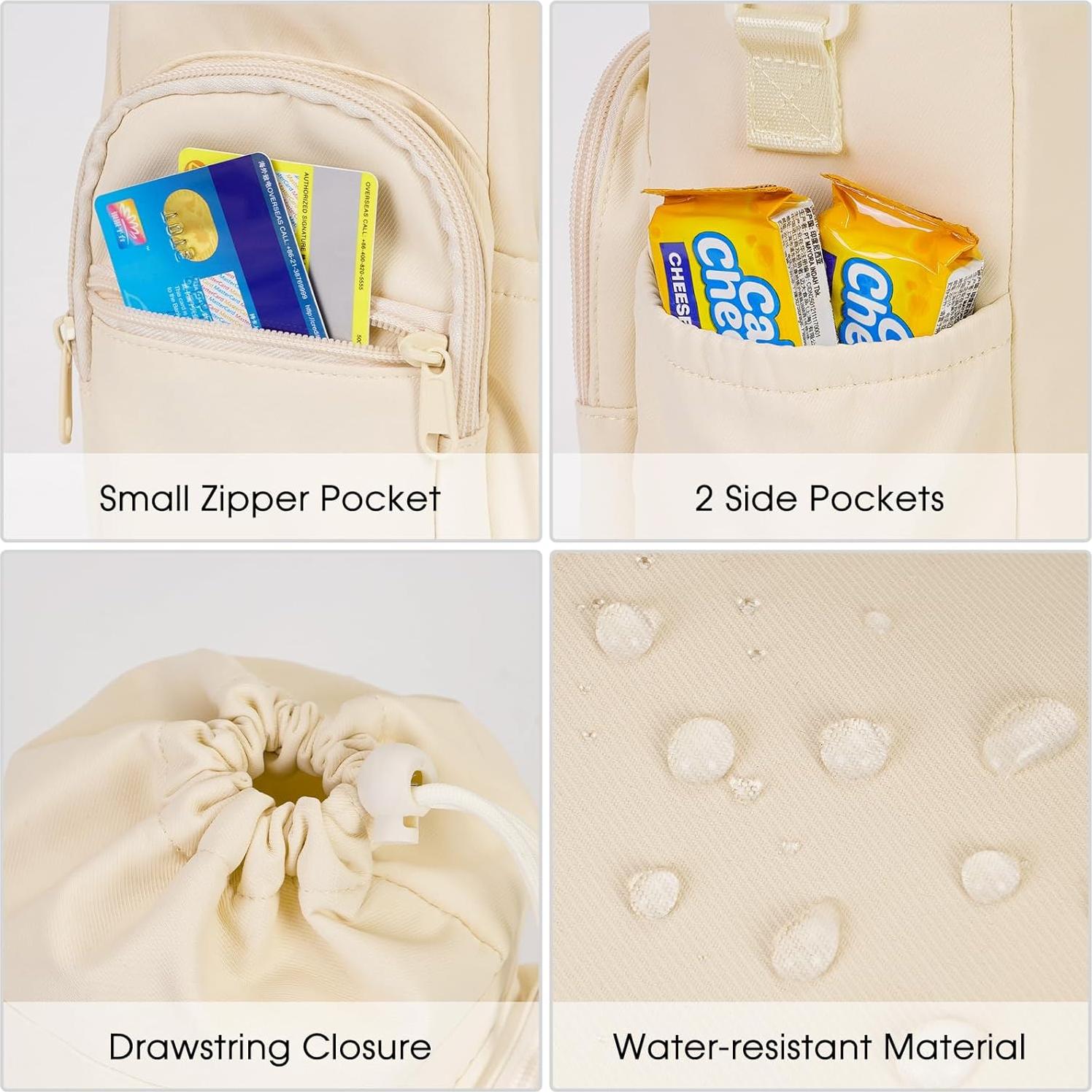 Soporte de Botella de Agua Sportsnew Sn6300bei 946ml Beige