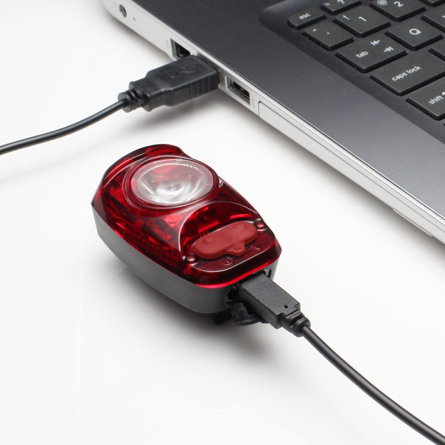 Luz Trasera Cygolite Hotshot 2W 100/50 Lúmenes USB IP64