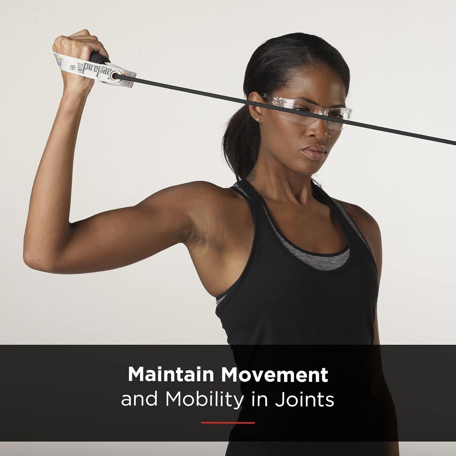 Tubo de Resistencia THERABAND 30.48 cm Negro Pesado Nivel 6