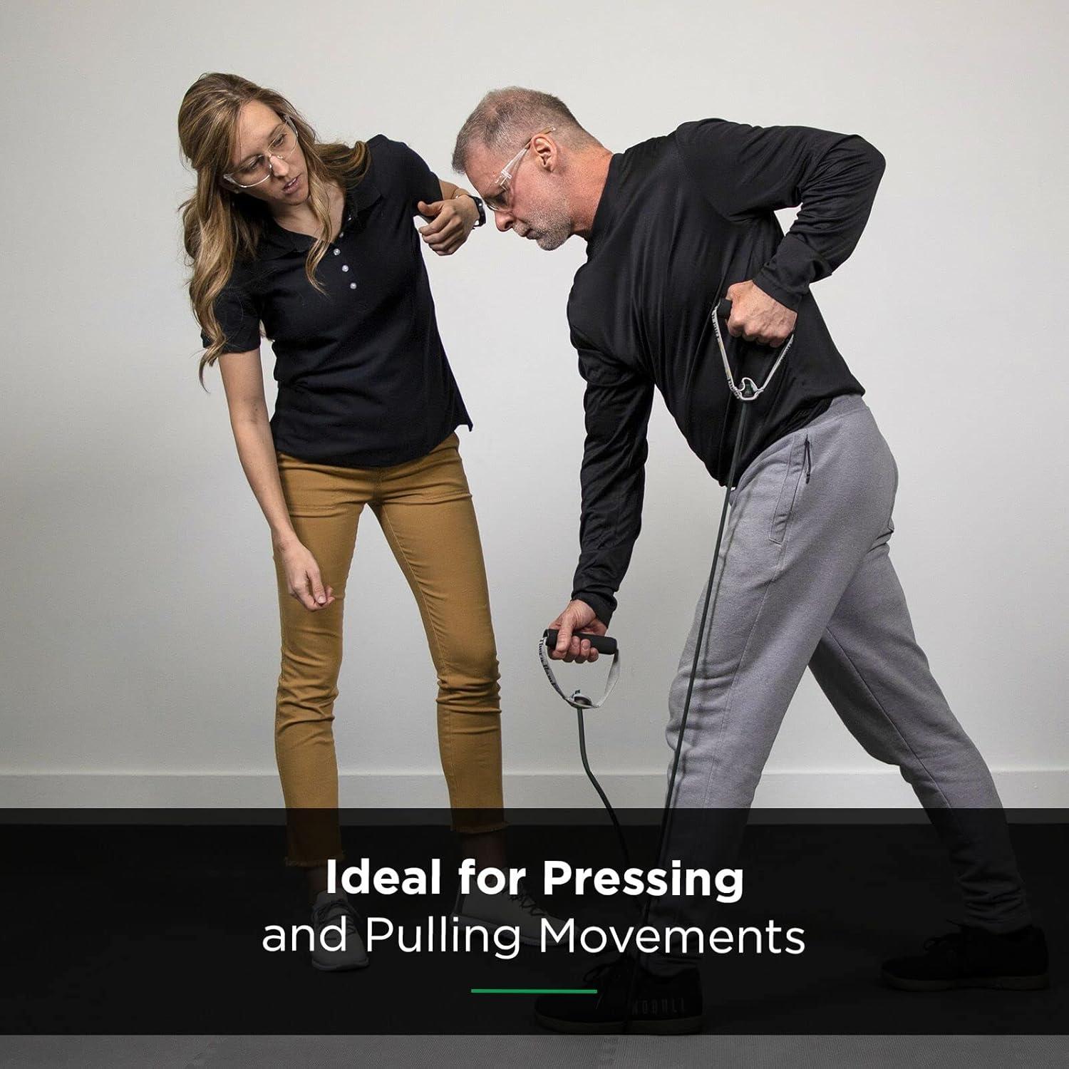 Tubo de Resistencia THERABAND 30.48 cm Negro Pesado Nivel 6