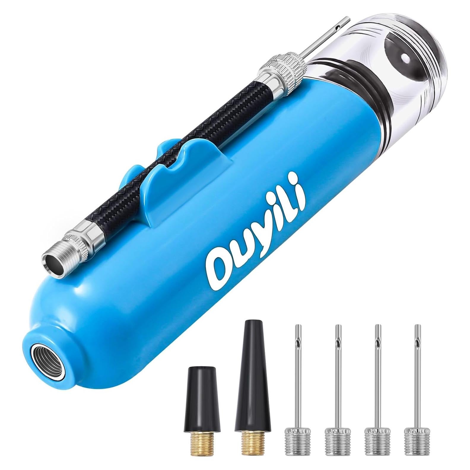 Bomba de Balón Deportivo Ouyili Doble Acción con Agujas