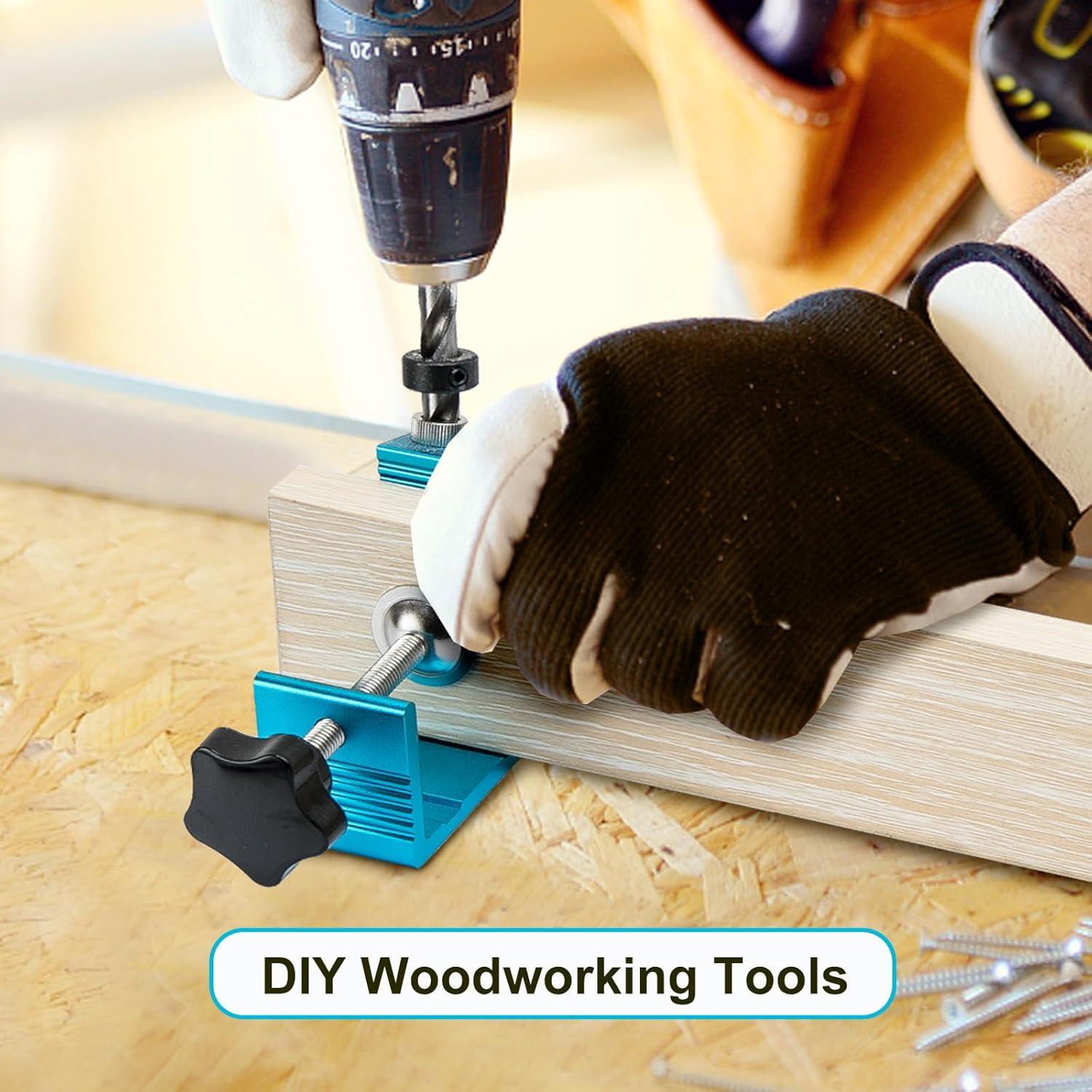 Kit de Plantilla de Agujeros Caramote con Guía de Taladro 15°