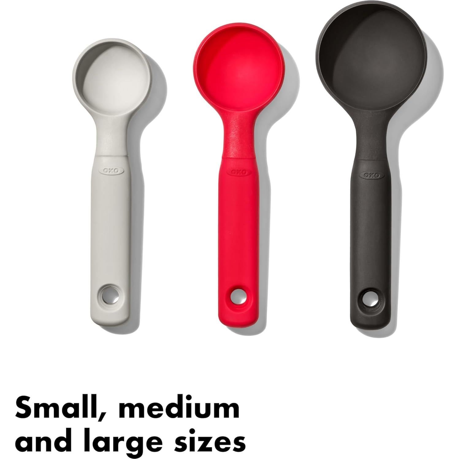 Set de 3 Cucharas de Silicona OXO Good Grips para Galletas