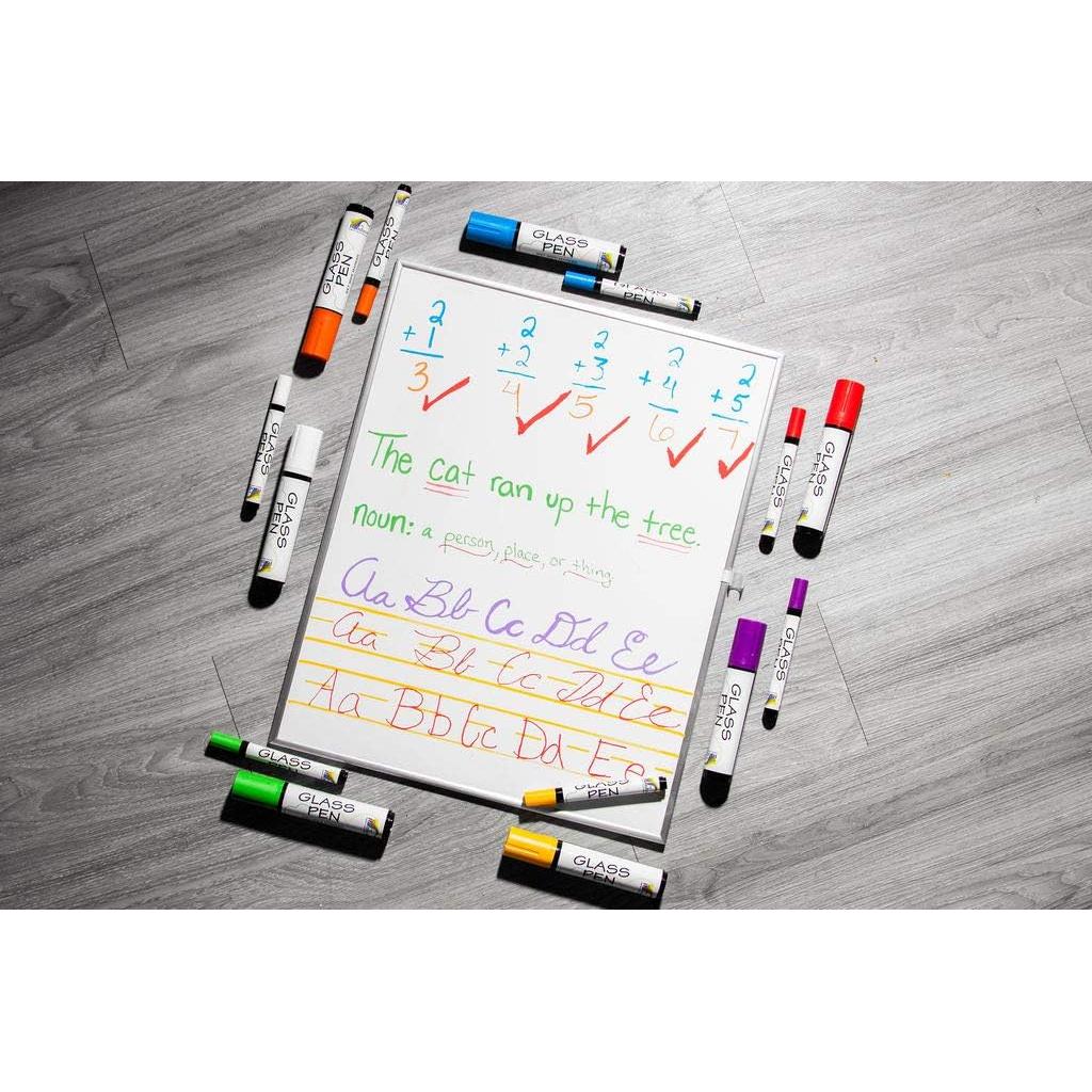 Marcador de Ventana Rainbow Chalk Negro Punta Fina 5mm