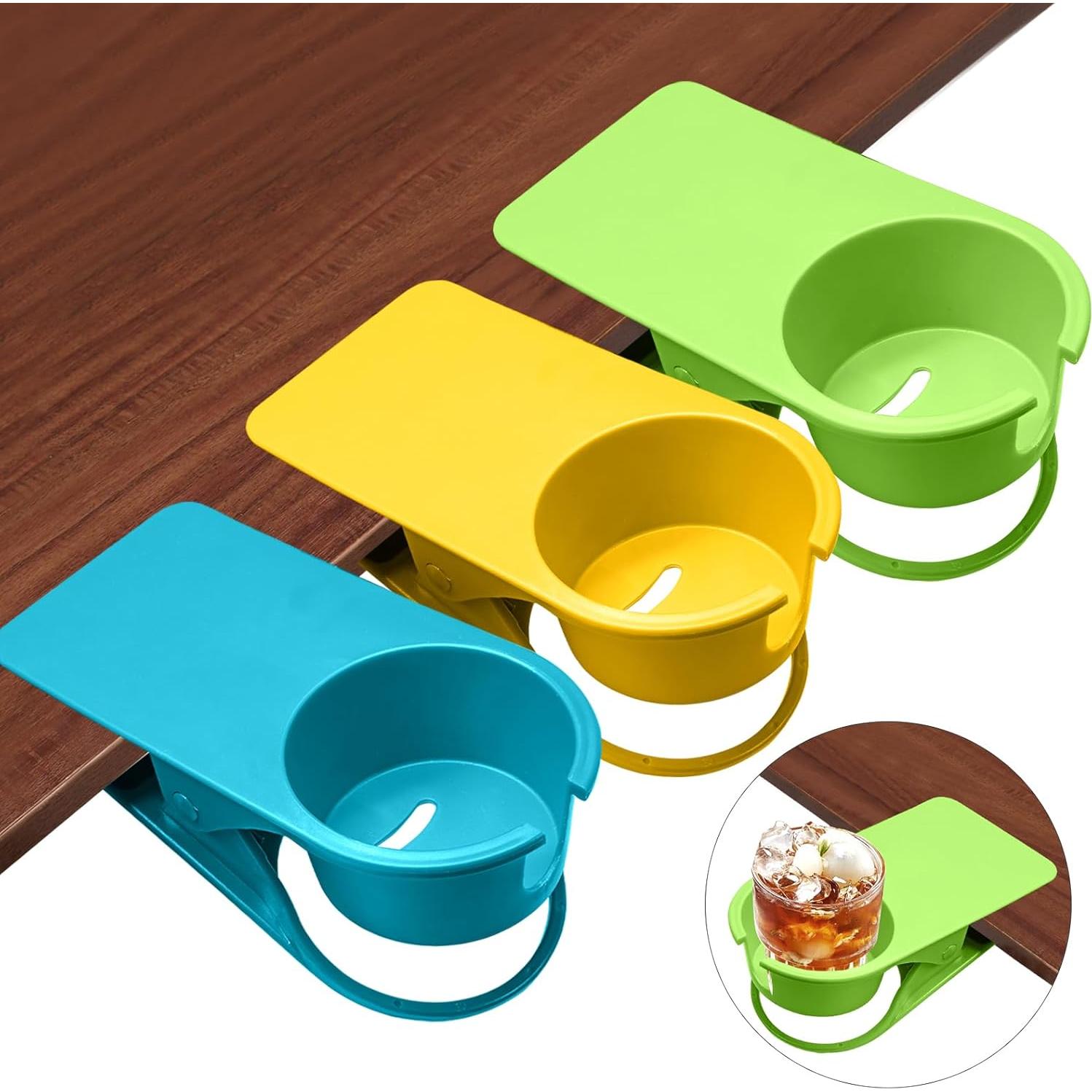 Soporte para Tazas Biaungdo Pack de 3 ABS Verde Azul Amarillo