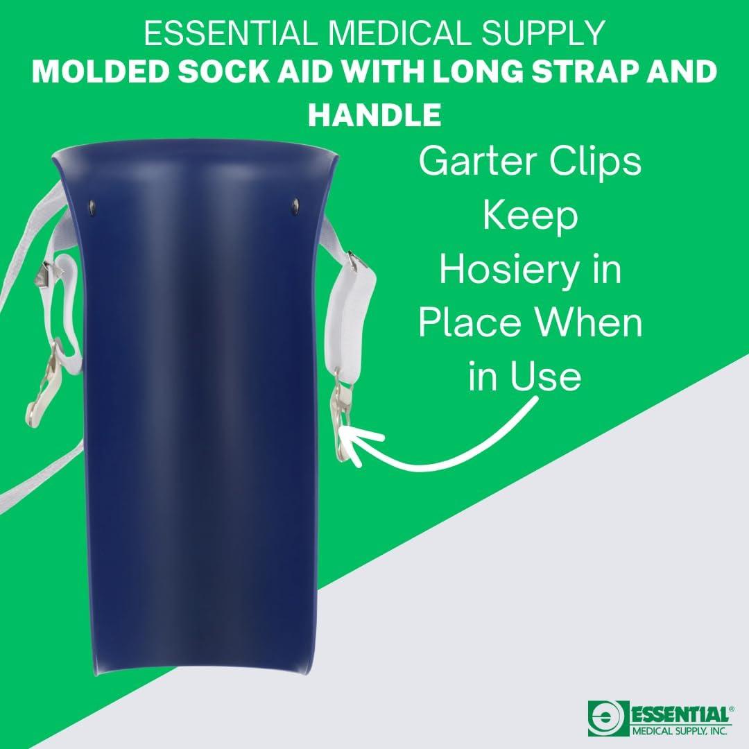 Ayuda para Poner Calcetines Deluxe Essential Medical - Plástico Duro