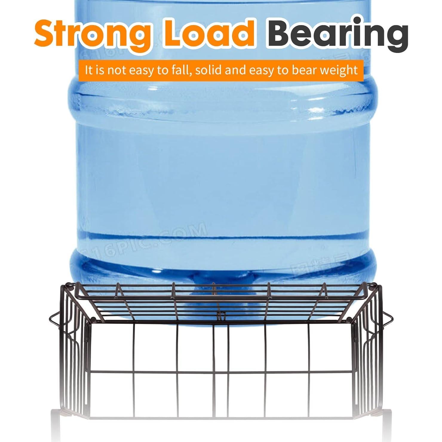 Cesta de Almacenamiento Colgante Davi Collection 2 Piezas Negro