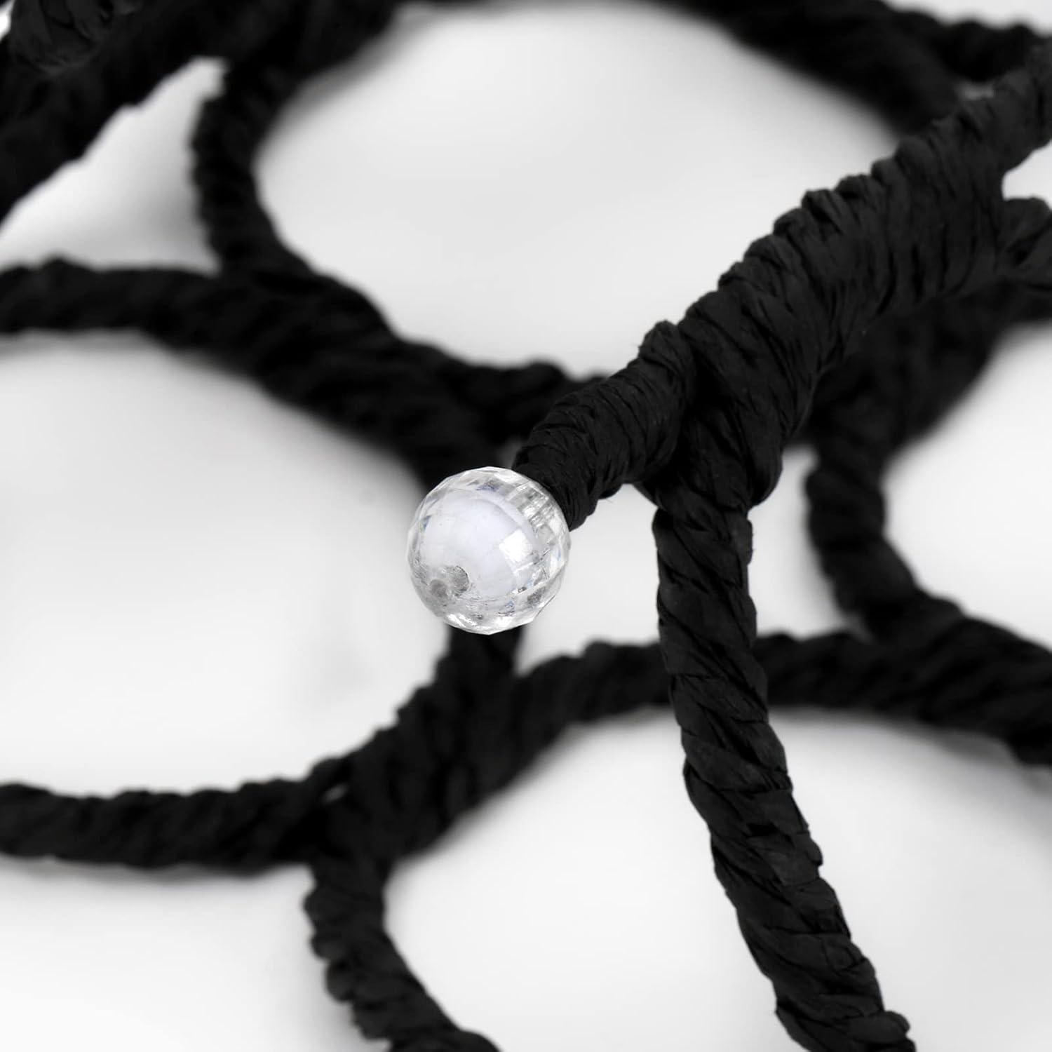 Organizador de Perchas Tosnail - Paquete de 2 para Bufandas y Corbatas - Negro