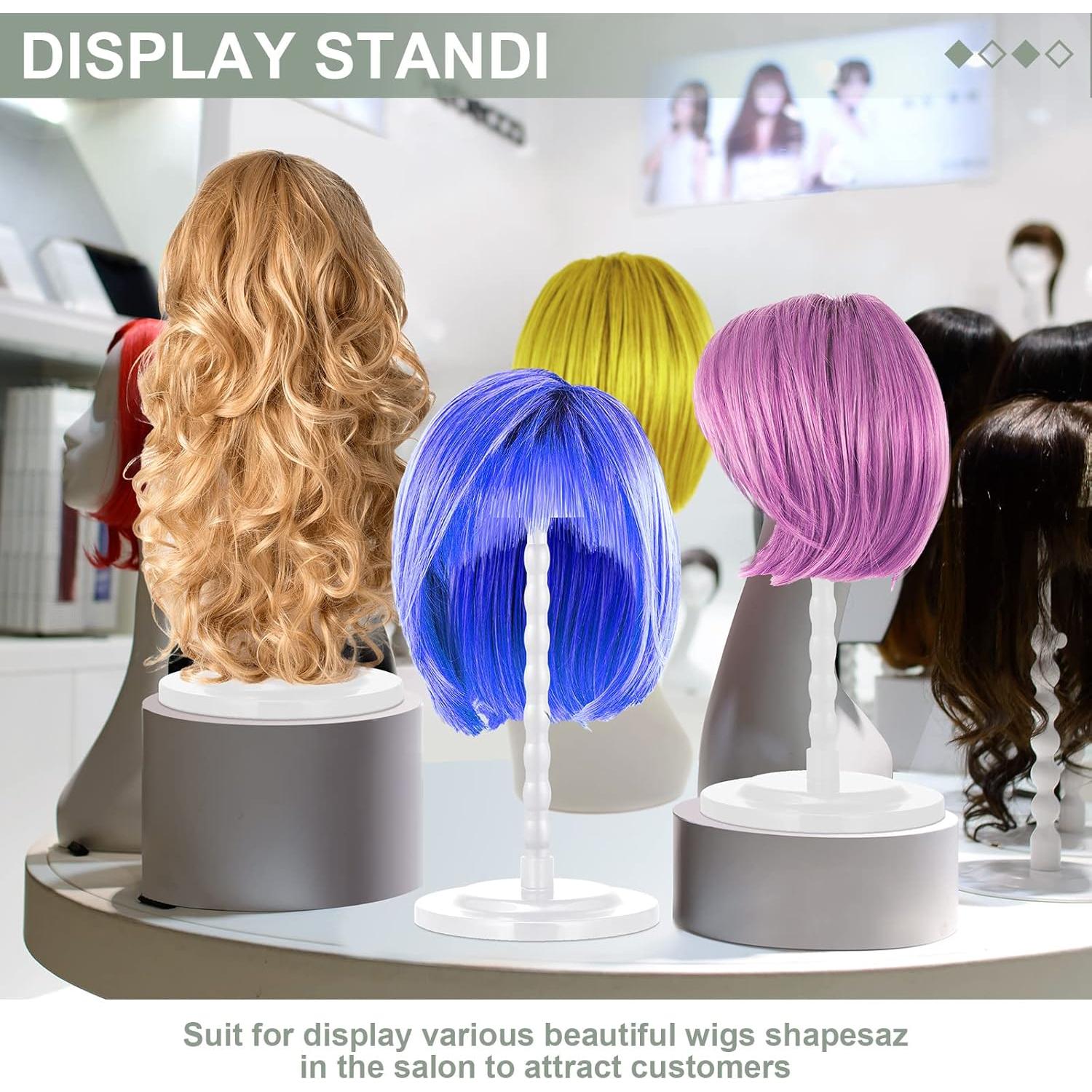 Soporte para Pelucas Reginary 8 Piezas 35.1 cm Antideslizante