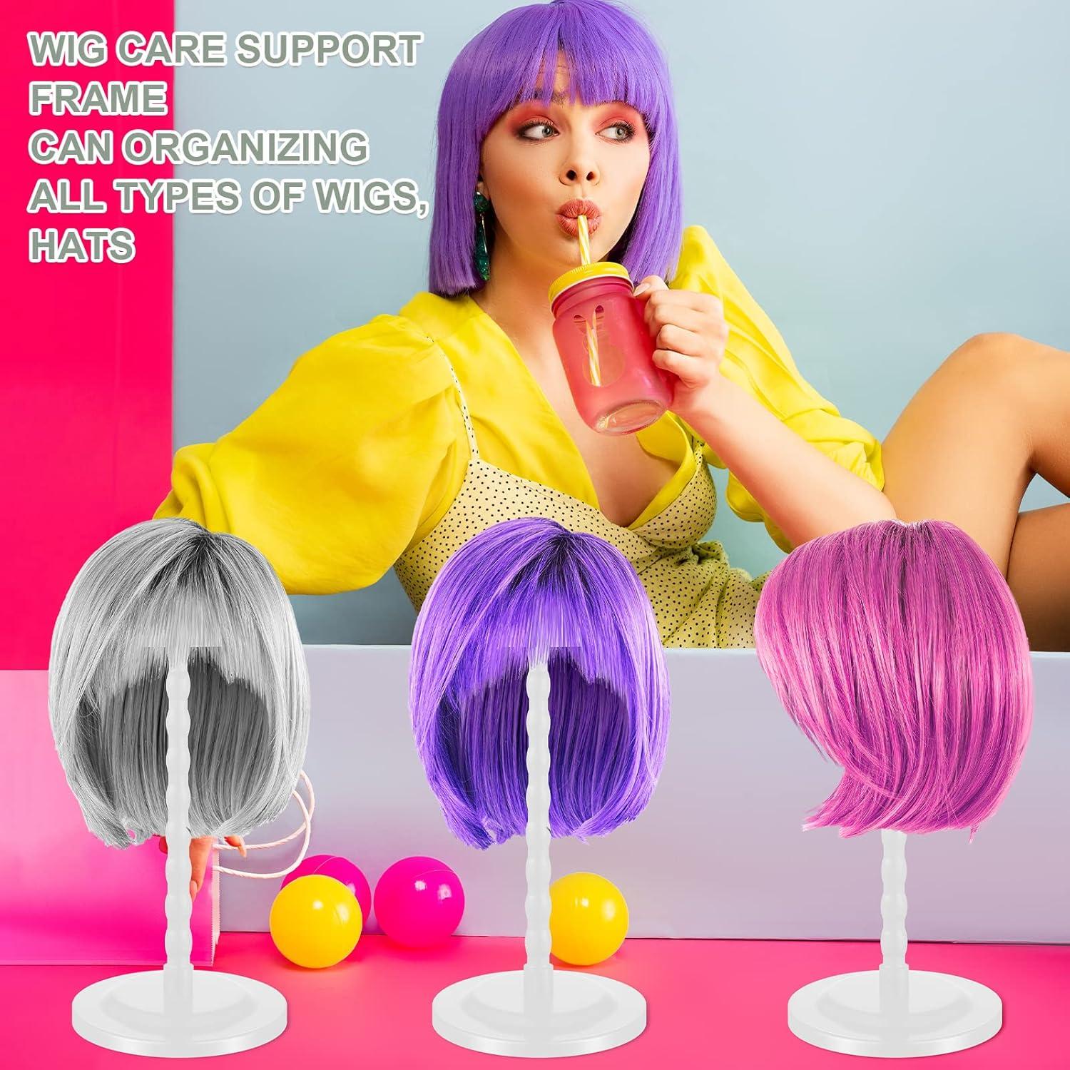 Soporte para Pelucas Reginary 8 Piezas 35.1 cm Antideslizante