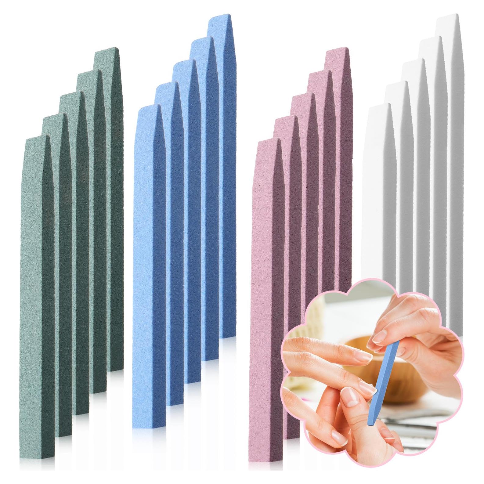 Limas de Uñas de Piedra Pómez Mudder - 8 Piezas