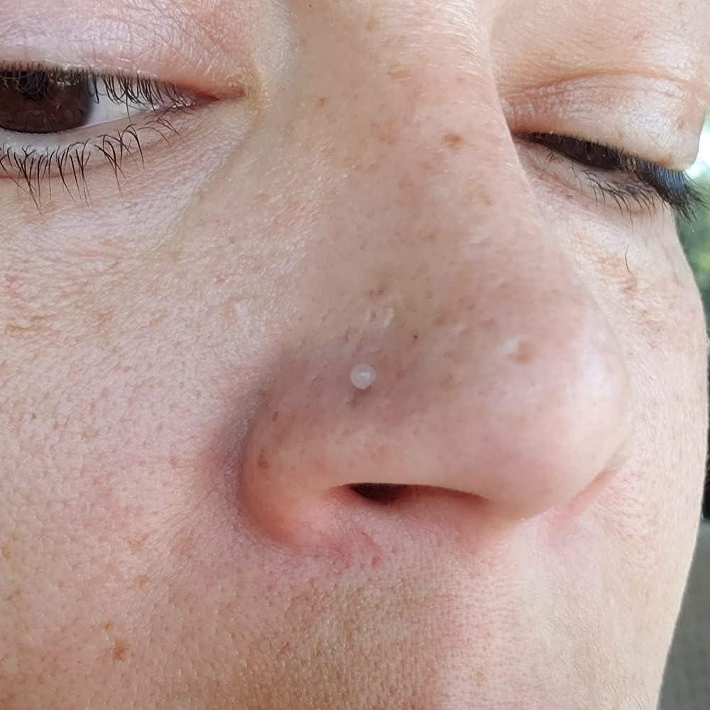 Anillos y Studs Transparentes MODRSA - Retenedores de Piercing 16g 18g 20g