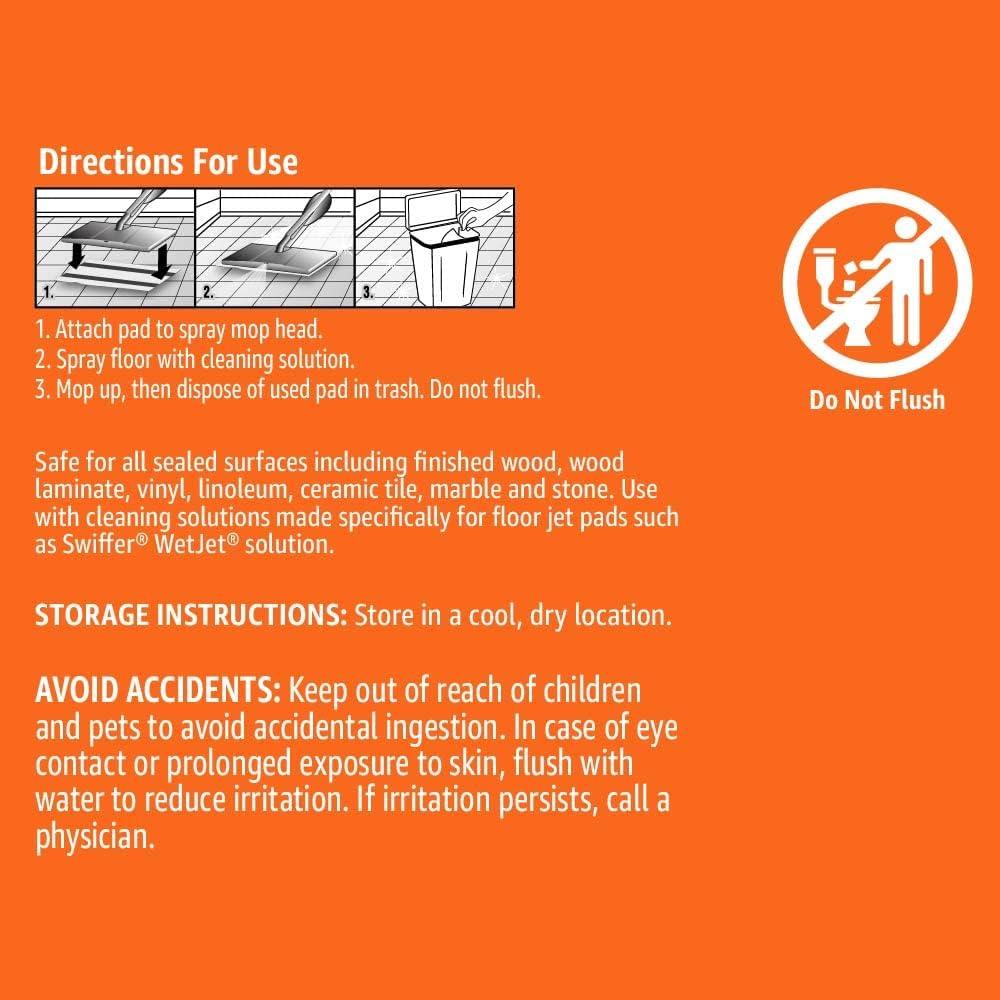 Almohadillas de Mopa de Microfibra Amazon Basics 30 Unidades