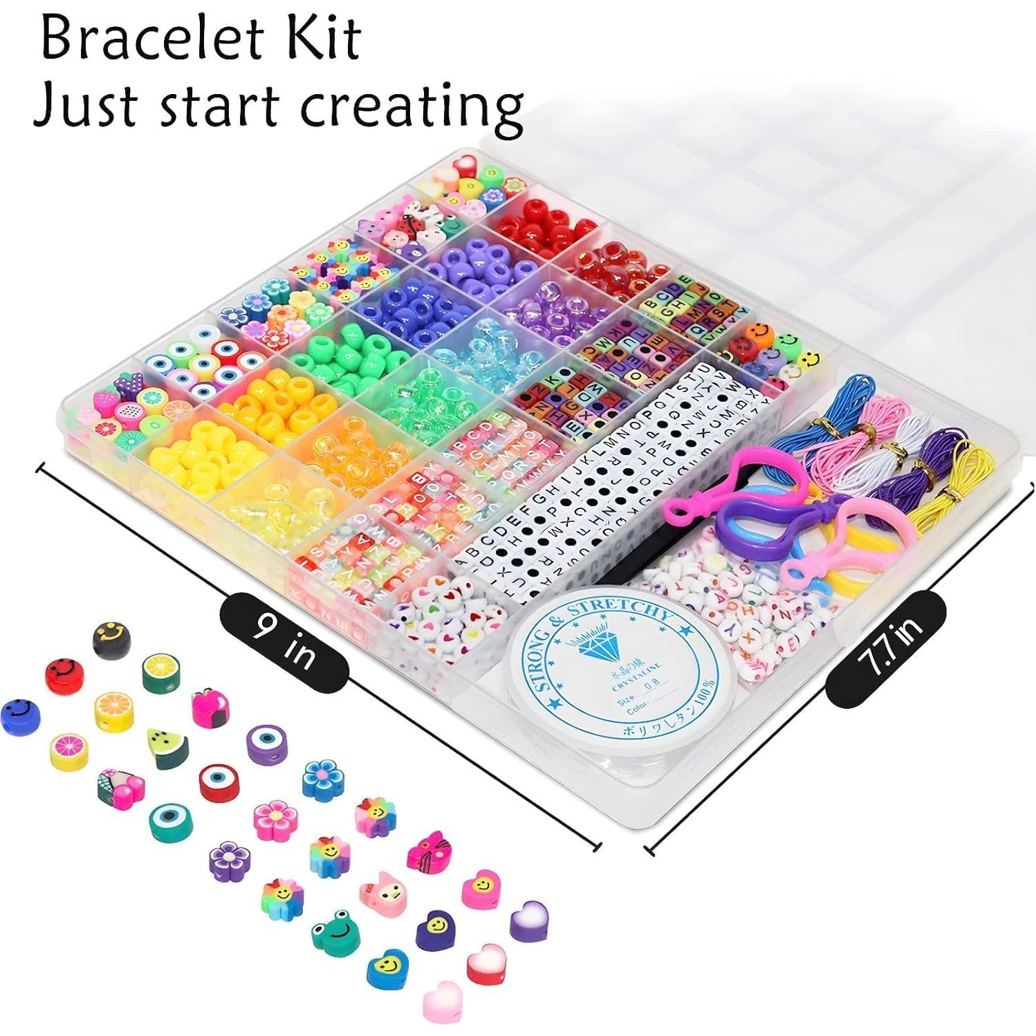 Kit de Cuentas de Pony LIS HEGENSA 900PCS 12 Colores