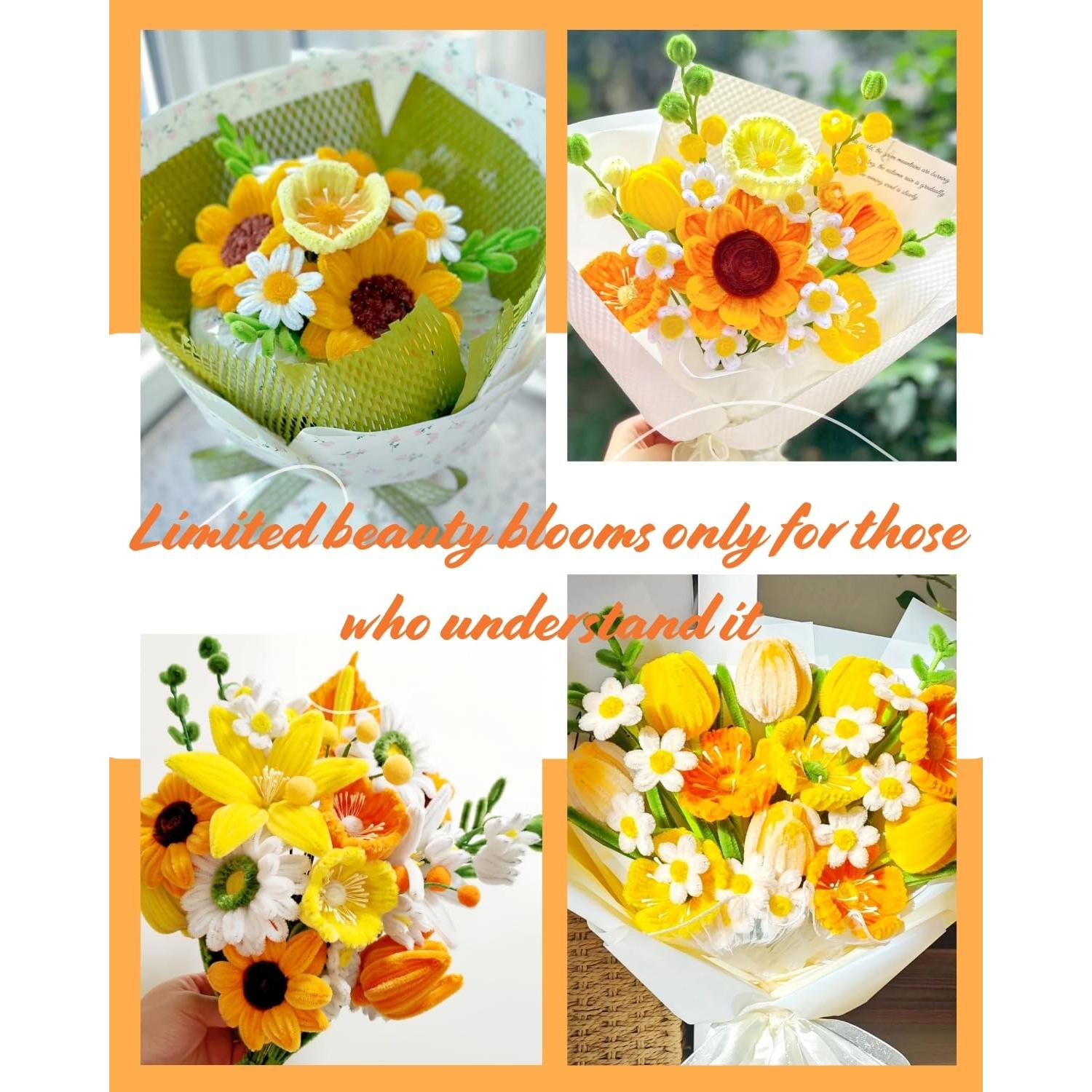 Kit de Manualidades de Limpiapipas YYUENGTAK 500 Pcs