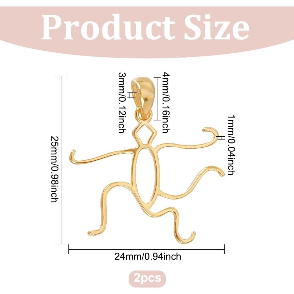 Colgante Vacío 5 Garras Prong BENECREAT Plata Esterlina 925