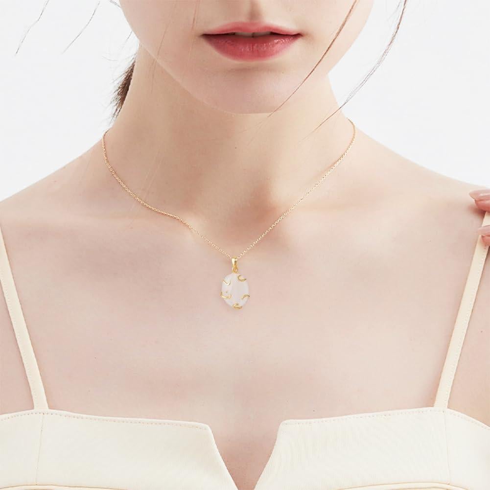 Colgante Vacío 5 Garras Prong BENECREAT Plata Esterlina 925