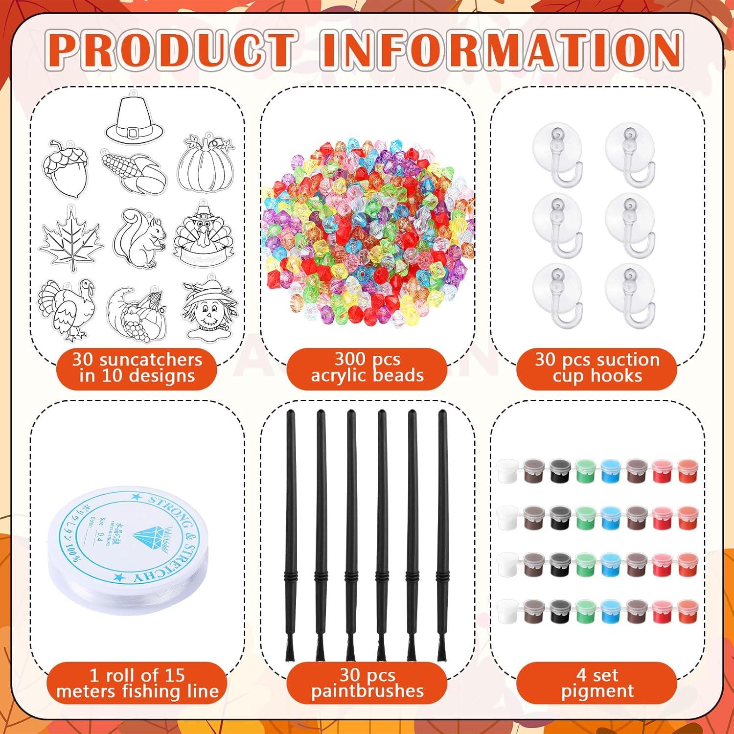 Kit de Manualidades Otoñales Sonwyoung - 30 Atrapa Rayos de Sol