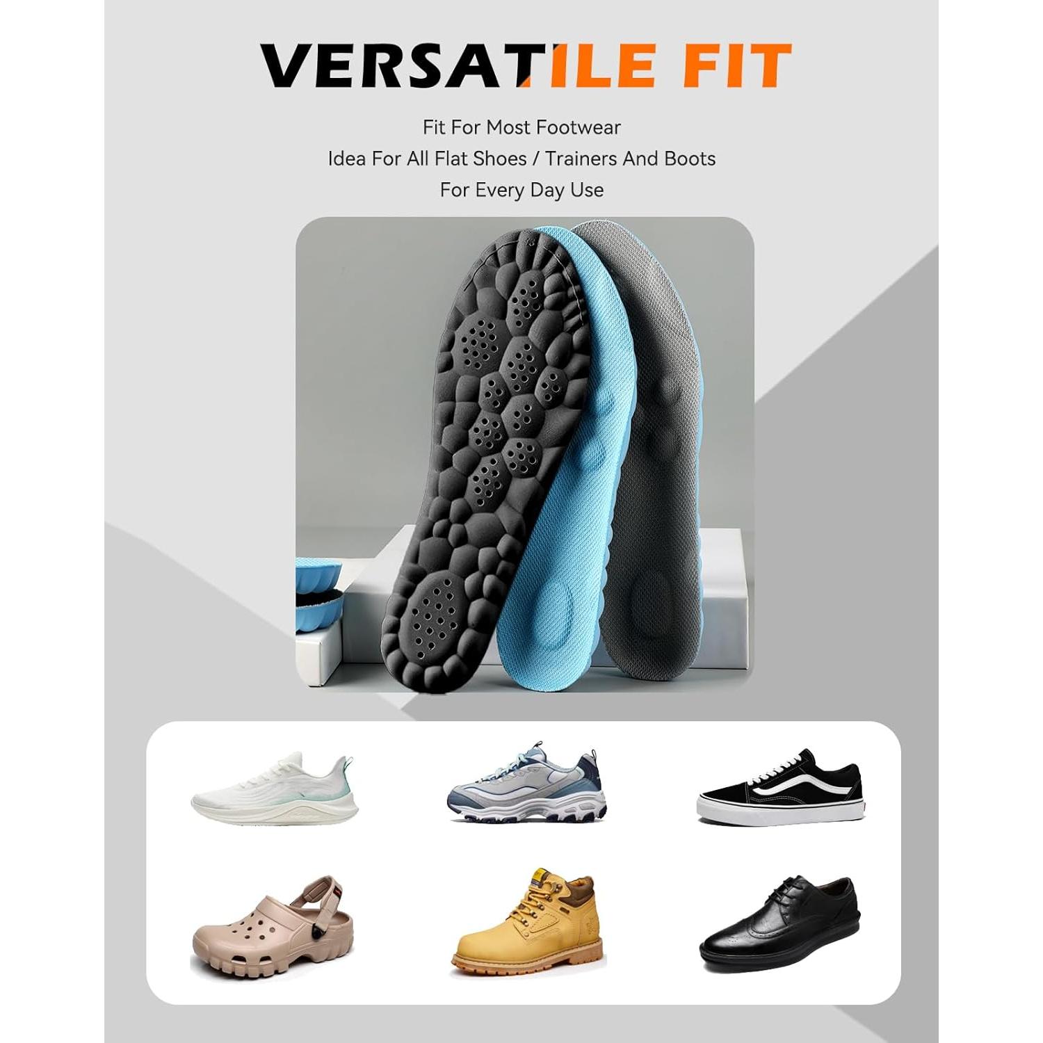 Plantillas Ortopédicas MINIQ Cloud 4D para Hombres y Mujeres