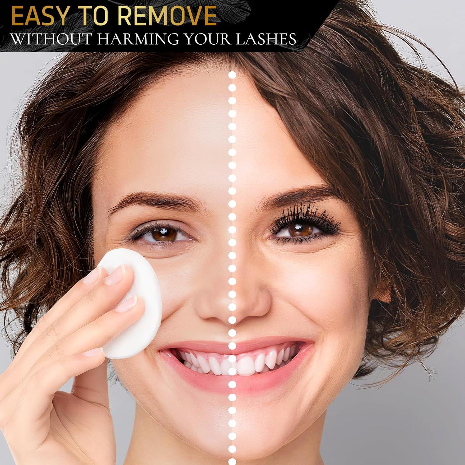 Máscara 2 en 1 DRMODE Fibra de Seda Negra 4D Volumen