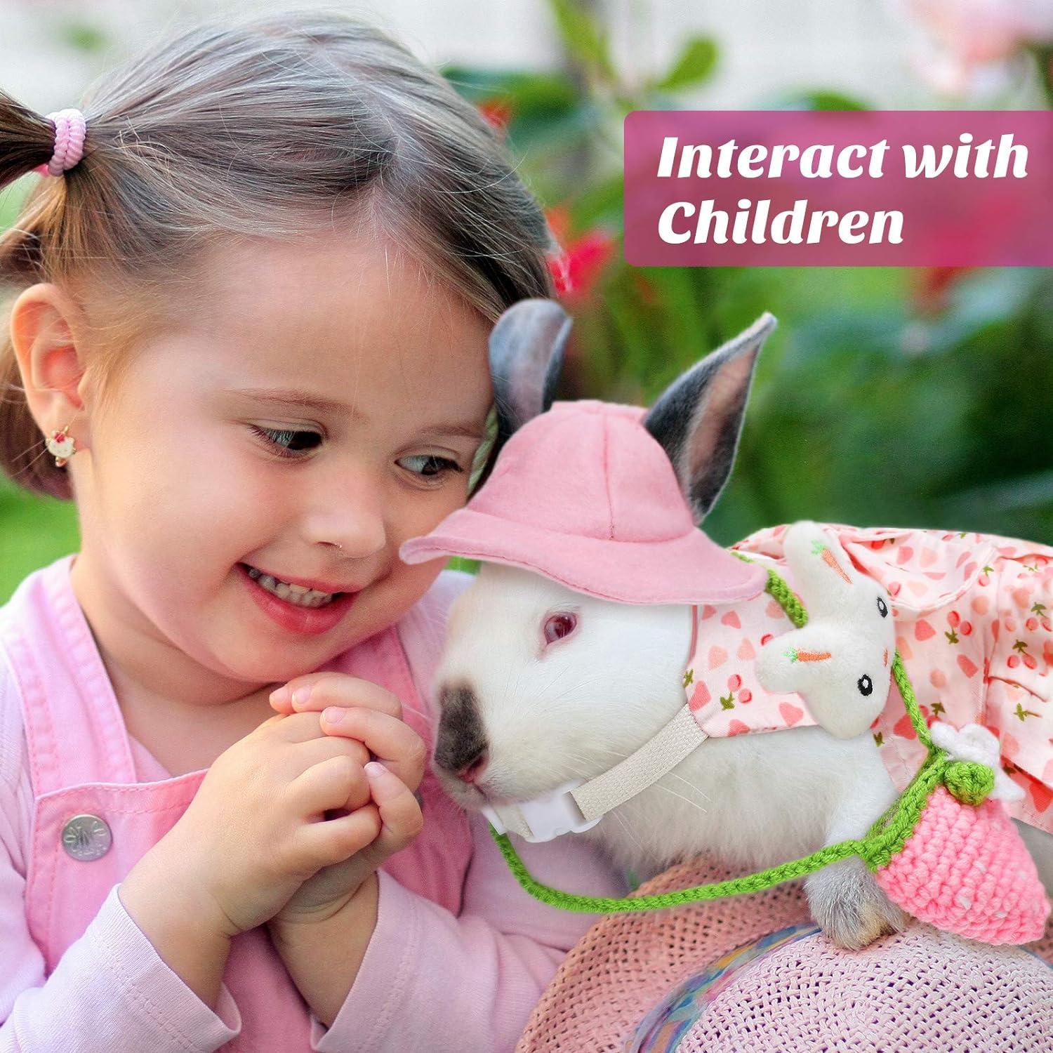 Disfraz de Conejo para Mascotas Weewooday - 10 Piezas