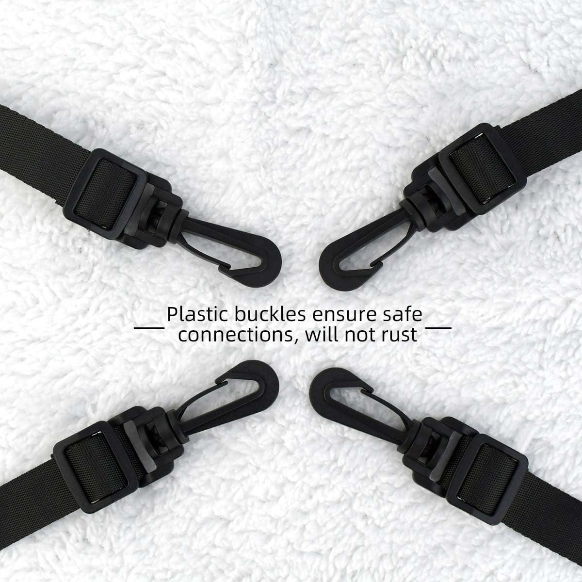 Pet Hammock for Cage Reversible Cat Hanging Hammock Soft Hanging Bed for Ferret Kitten Puppy Cats Small Dogs Rabbits Small Animals Double-Sided Pet Cage Hammock with Adjustable Straps & Plastics Hooks