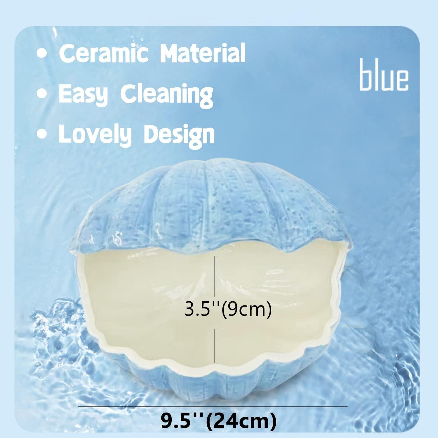 Refugio Cerámica para Pequeños Animales WCDJOMOP XL Azul