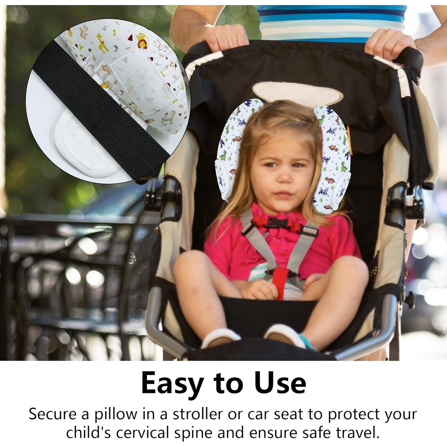 Soporte de Cabeza y Cuello Ajustable REFLYAWAY para Bebés