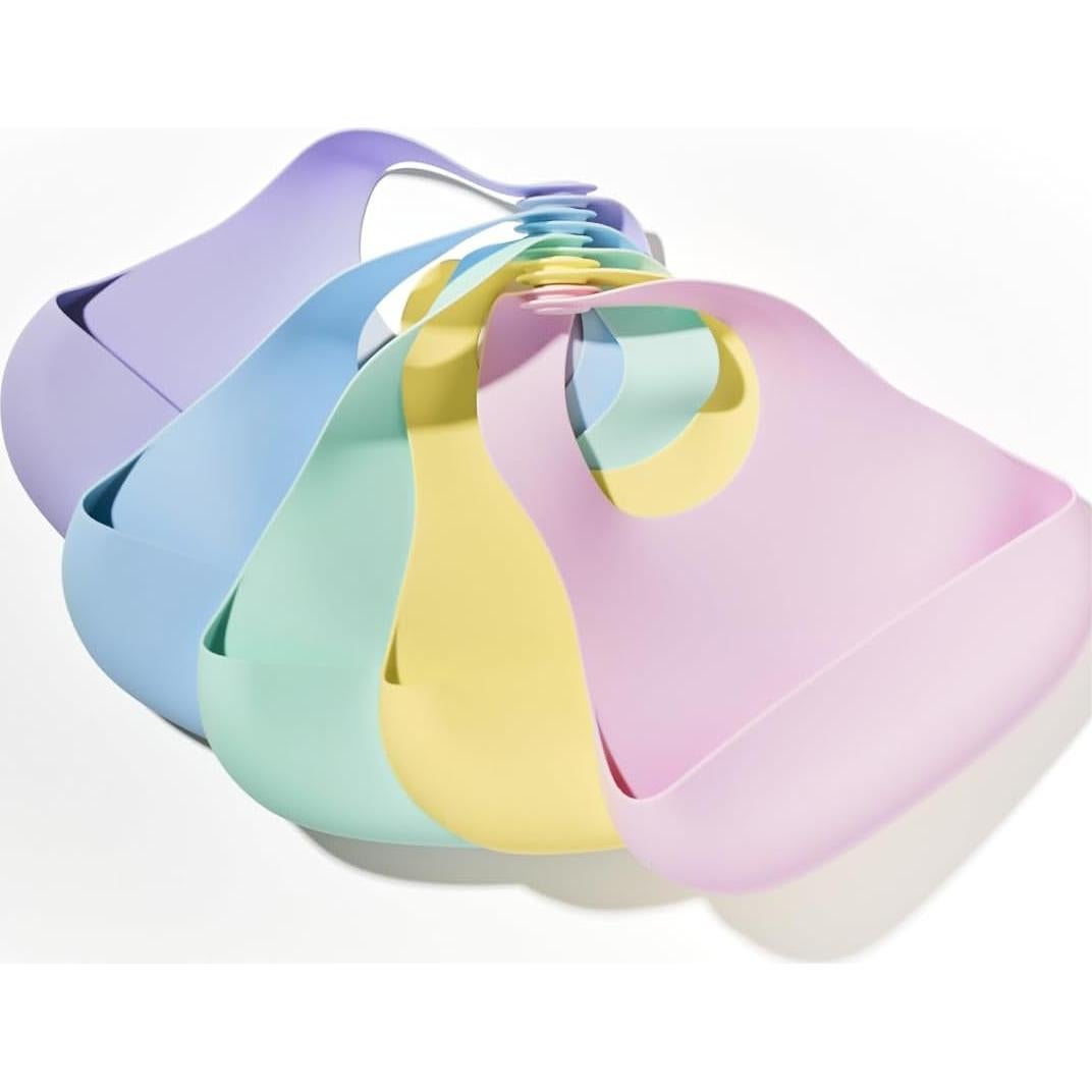 Babero de Silicona Magnético - Impermeable y Libre de BPA