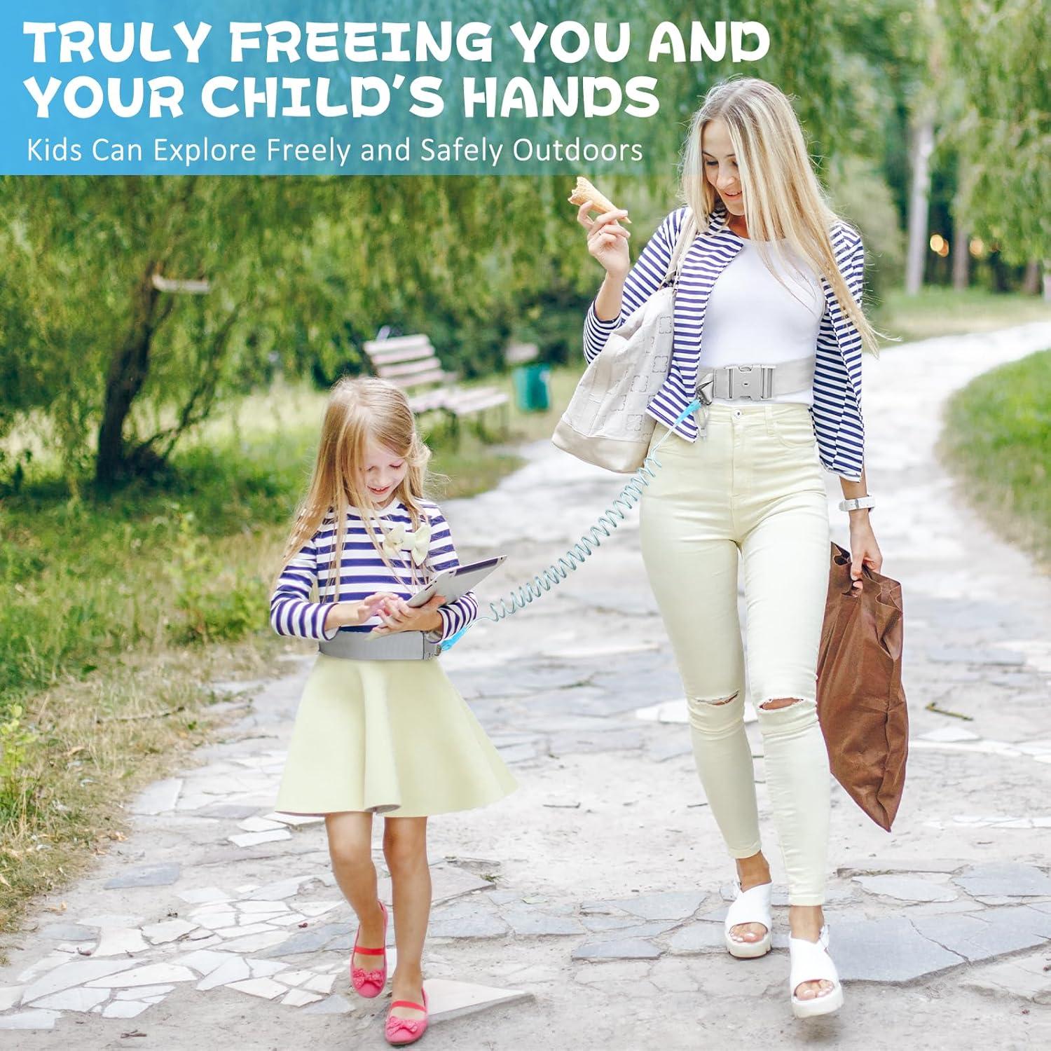 Arnés de Cintura JXM para Niños con Bloqueo - Azul