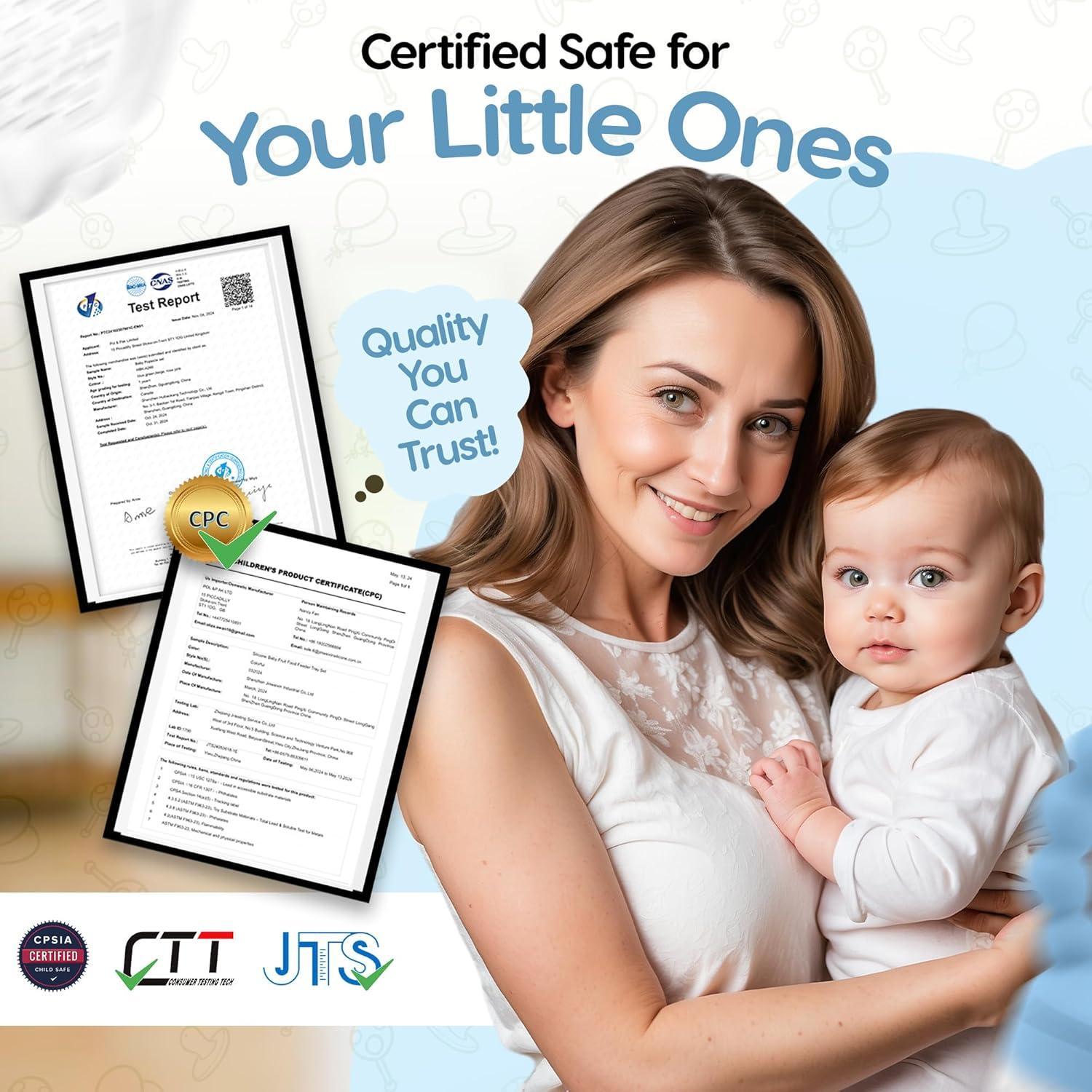 Alimentador de Frutas O'doe con 1 Chupete y 3 Tetinas BPA Free