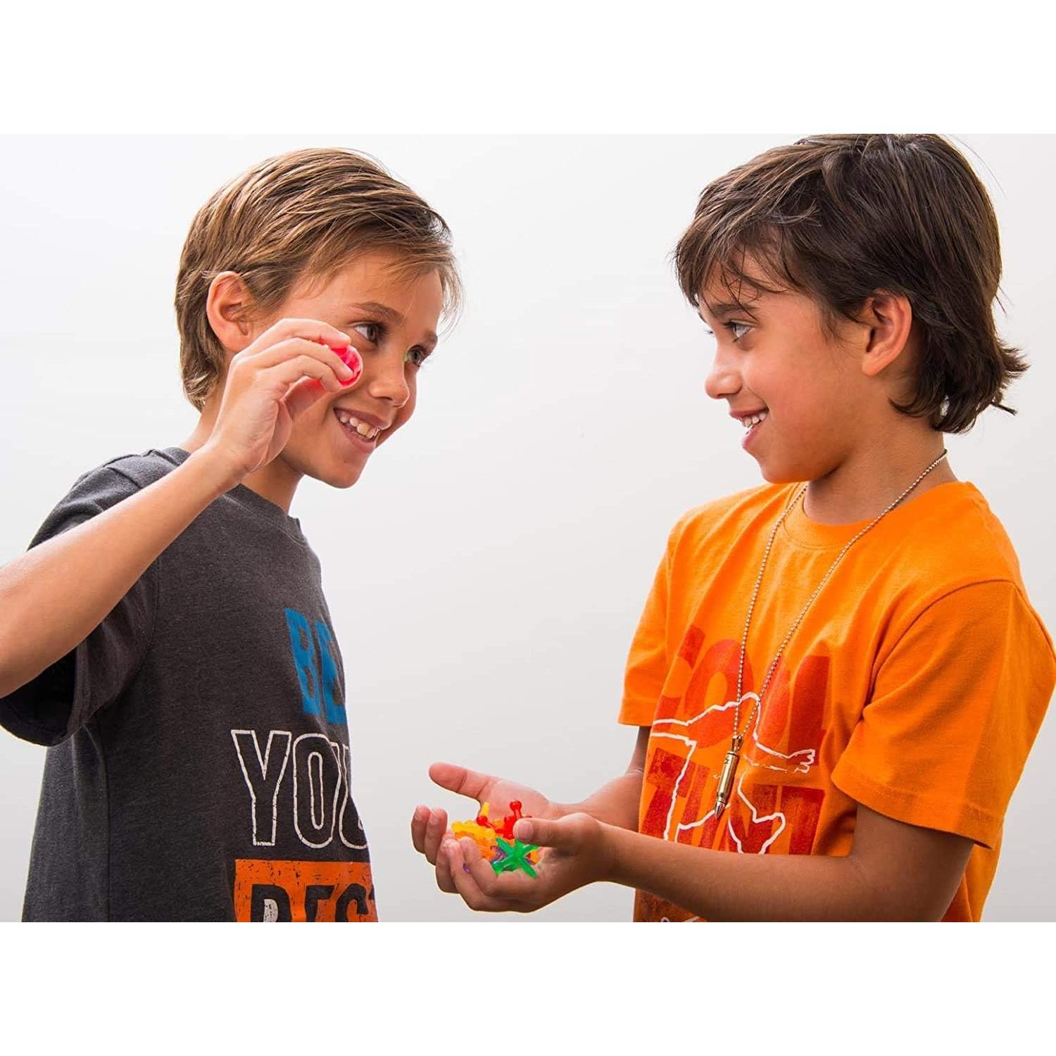 Juego de Jacks Grande Arcoíris JA-RU con Pelota Rebotadora