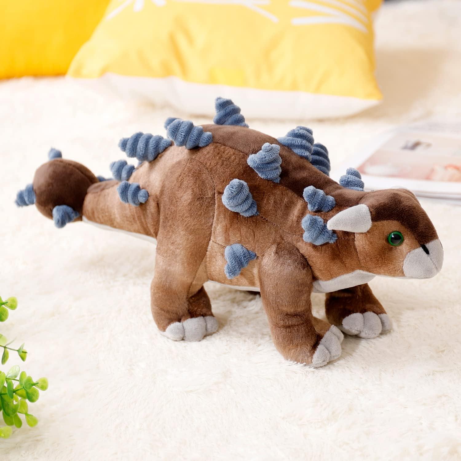 Juguete de Peluche Anquilosaurio 45 cm AULUDA - Suave y Abrazable