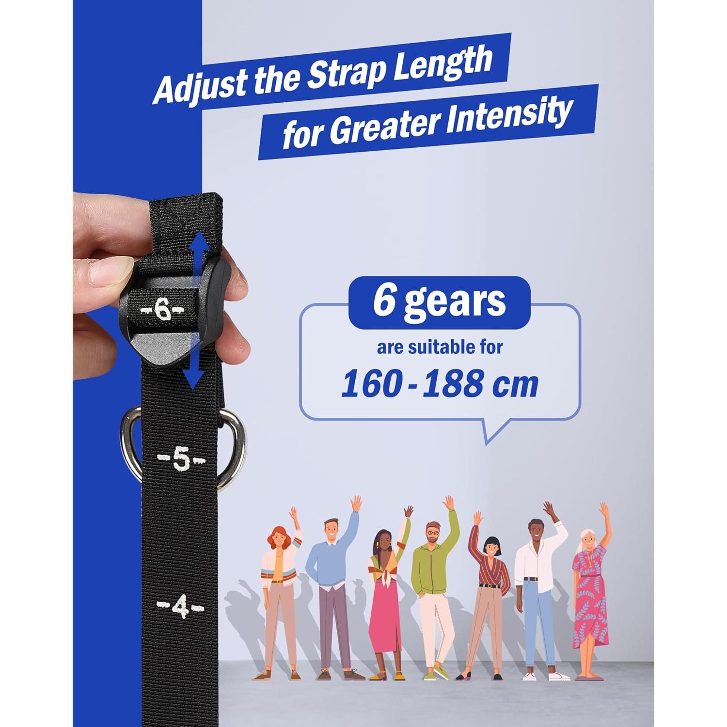 Barra de Pilates ALongSong con Bandas de Resistencia Ajustables