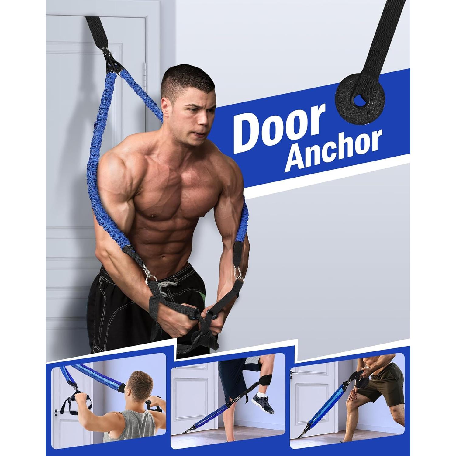 Barra de Pilates ALongSong con Bandas de Resistencia Ajustables