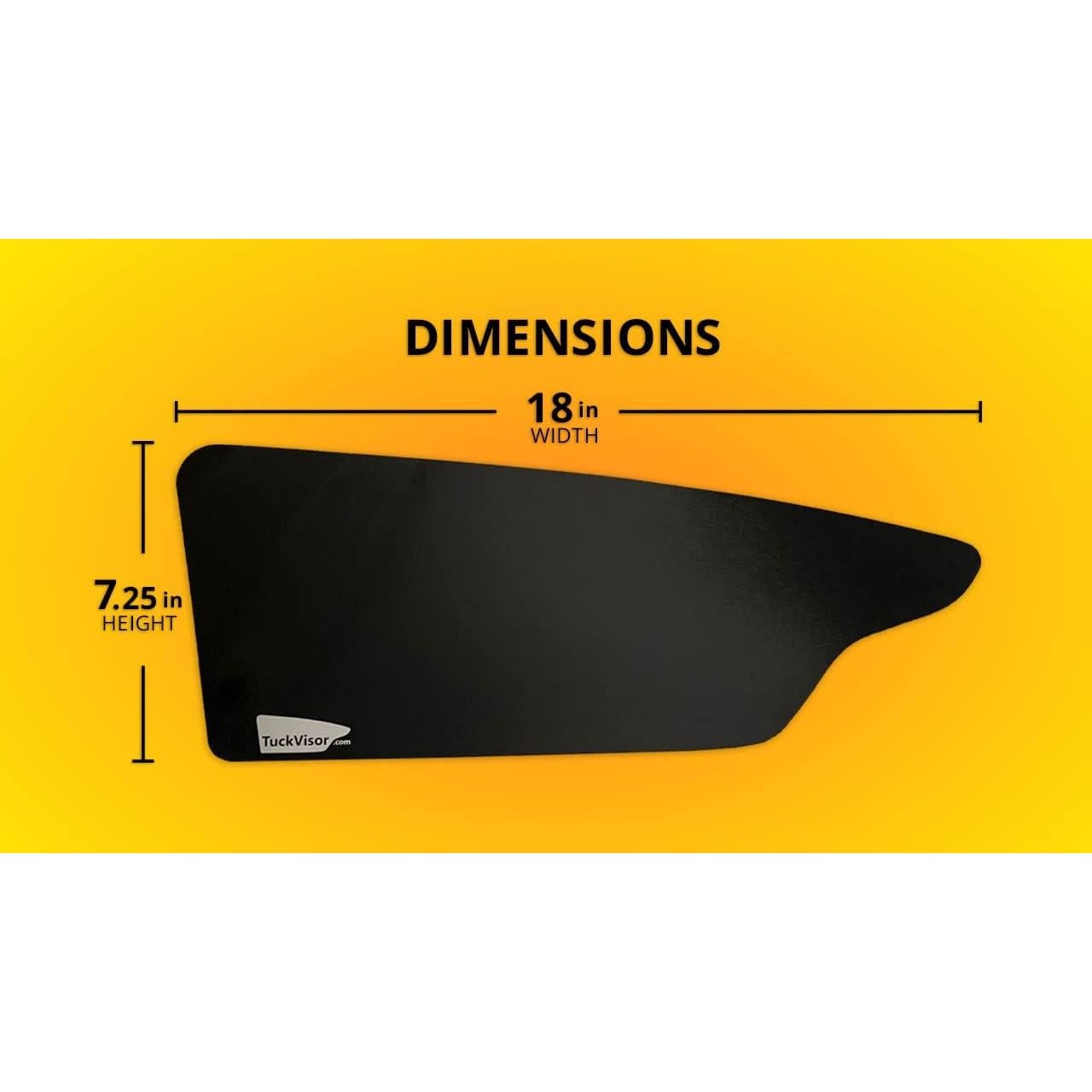 Extensor de Visera Solar TuckVisor Blackout 45x18.4cm