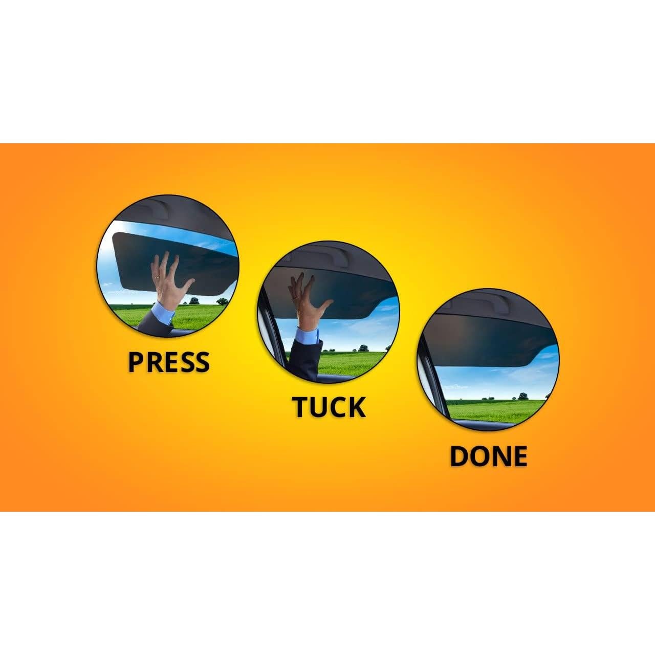 Extensor de Visera Solar TuckVisor Blackout 45x18.4cm