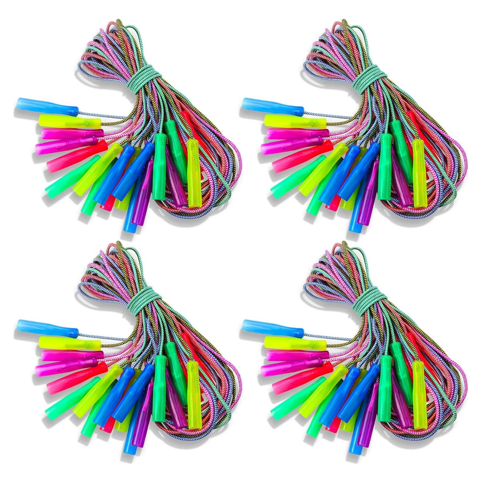 Cuerdas de Salto Arcoíris Honoson 50 Pcs 2.4m Ajustables