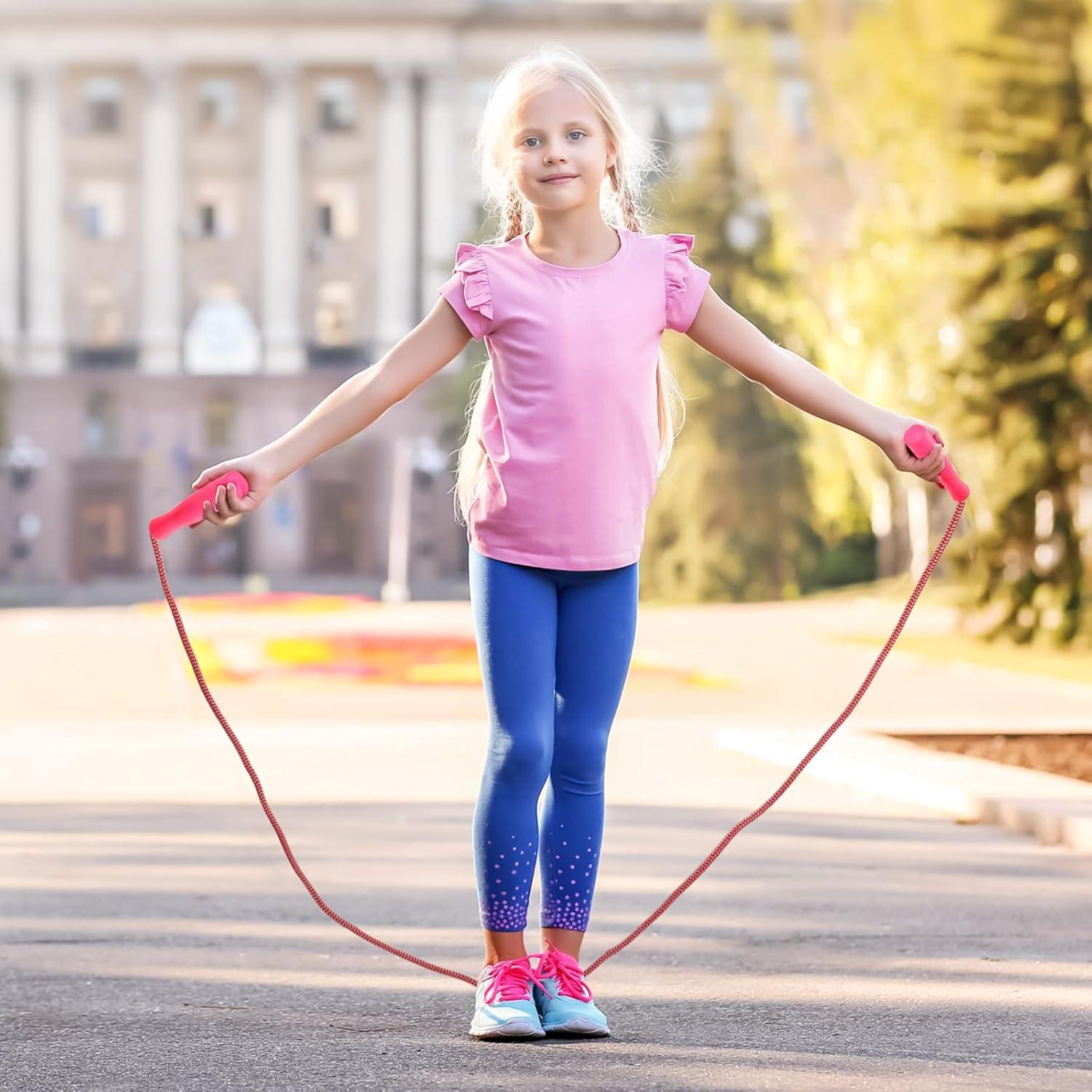 Cuerdas de Salto Arcoíris Honoson 50 Pcs 2.4m Ajustables