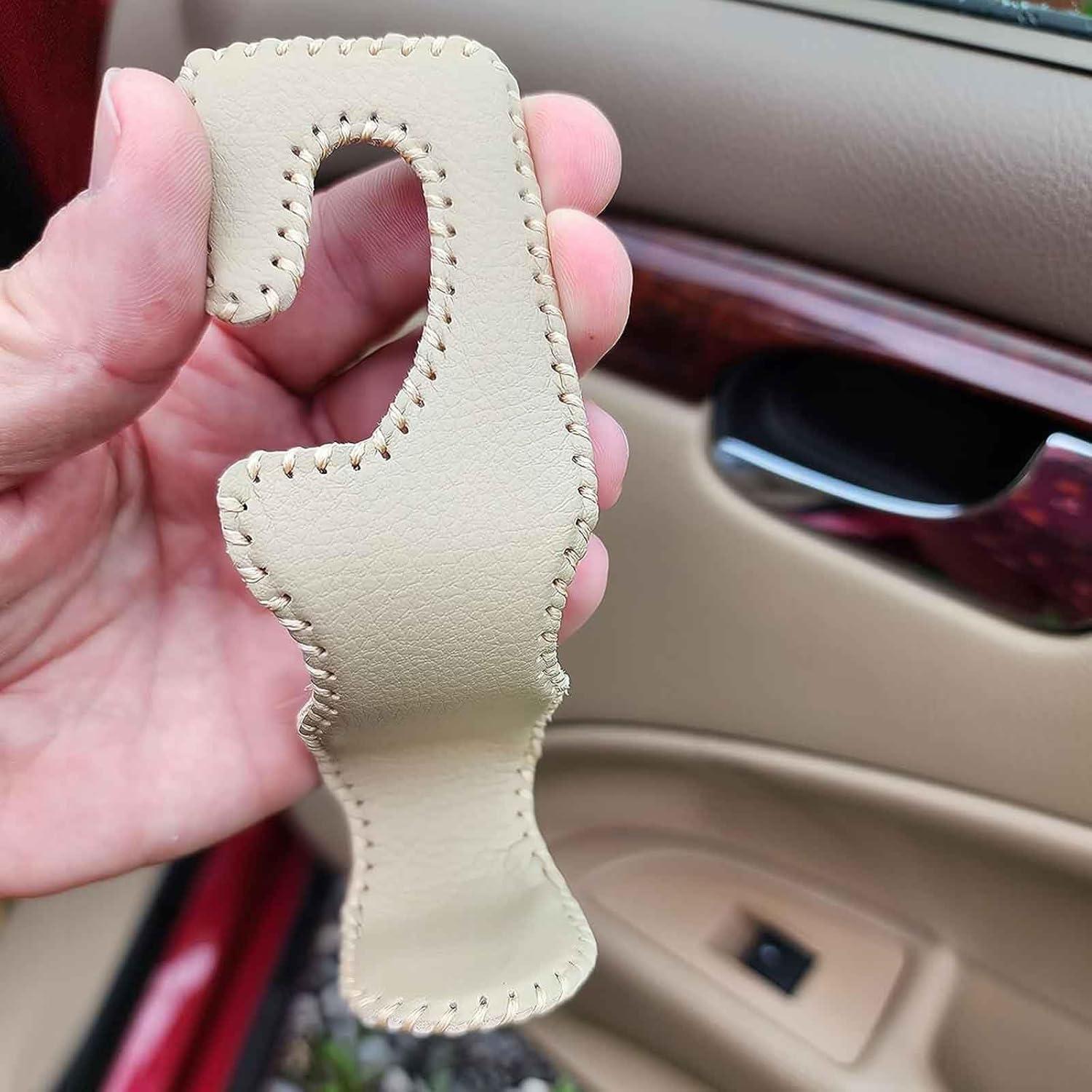Ganchos de Almacenamiento para Coche EldHus Beige - Paquete de 2