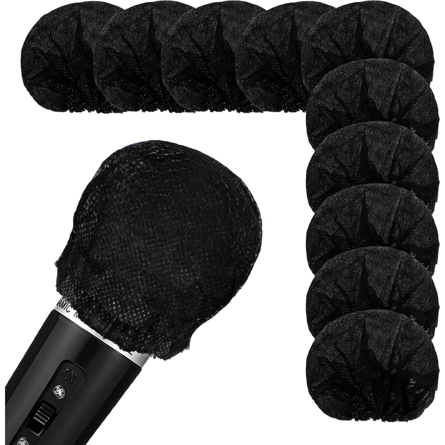 400 Fundas Desechables para Micrófono WLLHYF - Higiénicas y Seguras