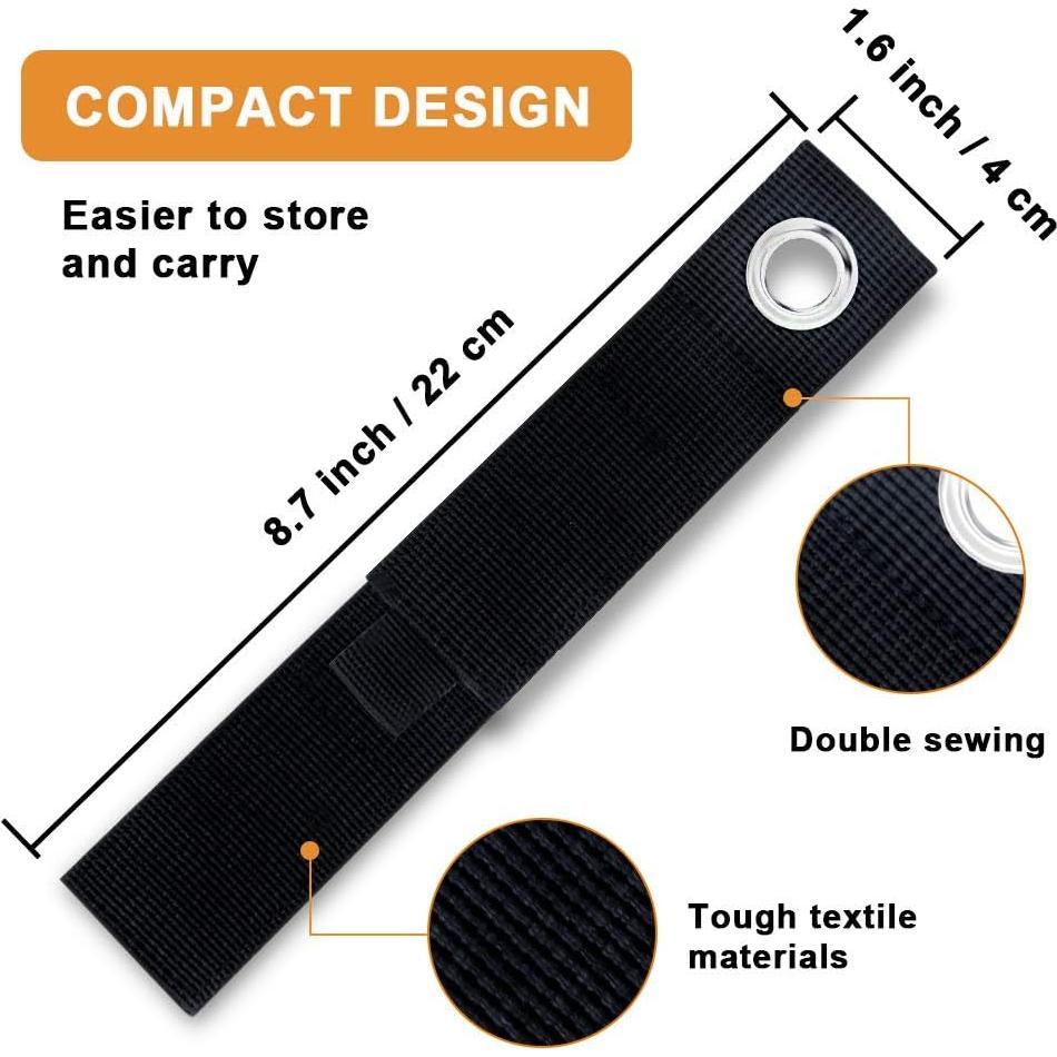 6 PCS Soporte de Cable Kadden Nylon Organizador 22 kg