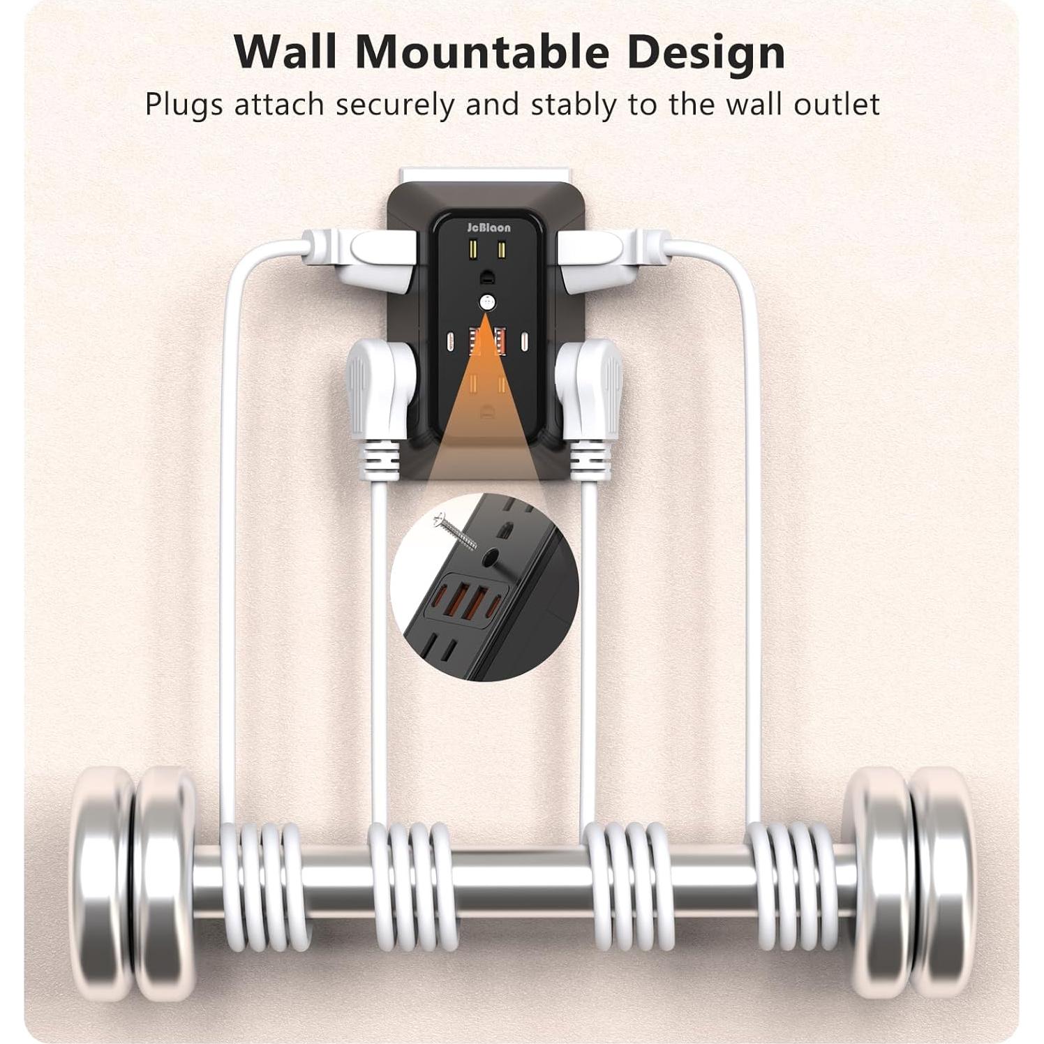 Cargador de Pared USB ZHONGSHAN 6 Salidas 4 Puertos USB