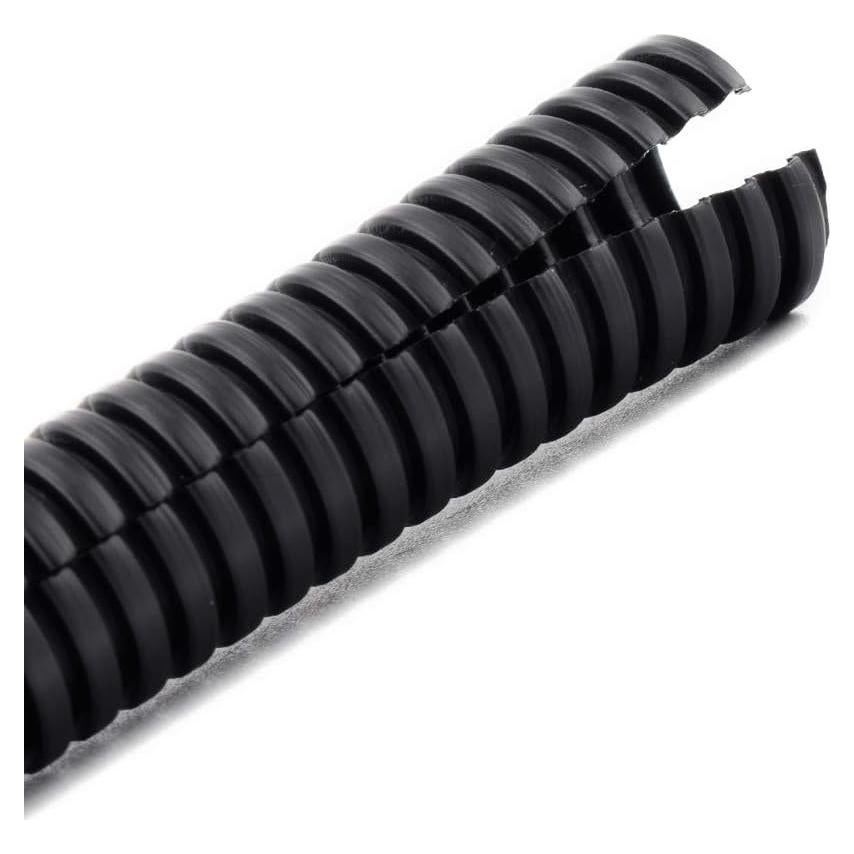 Tubo Loom Dividido ZhiYo 10FT 1" Flexible Negro