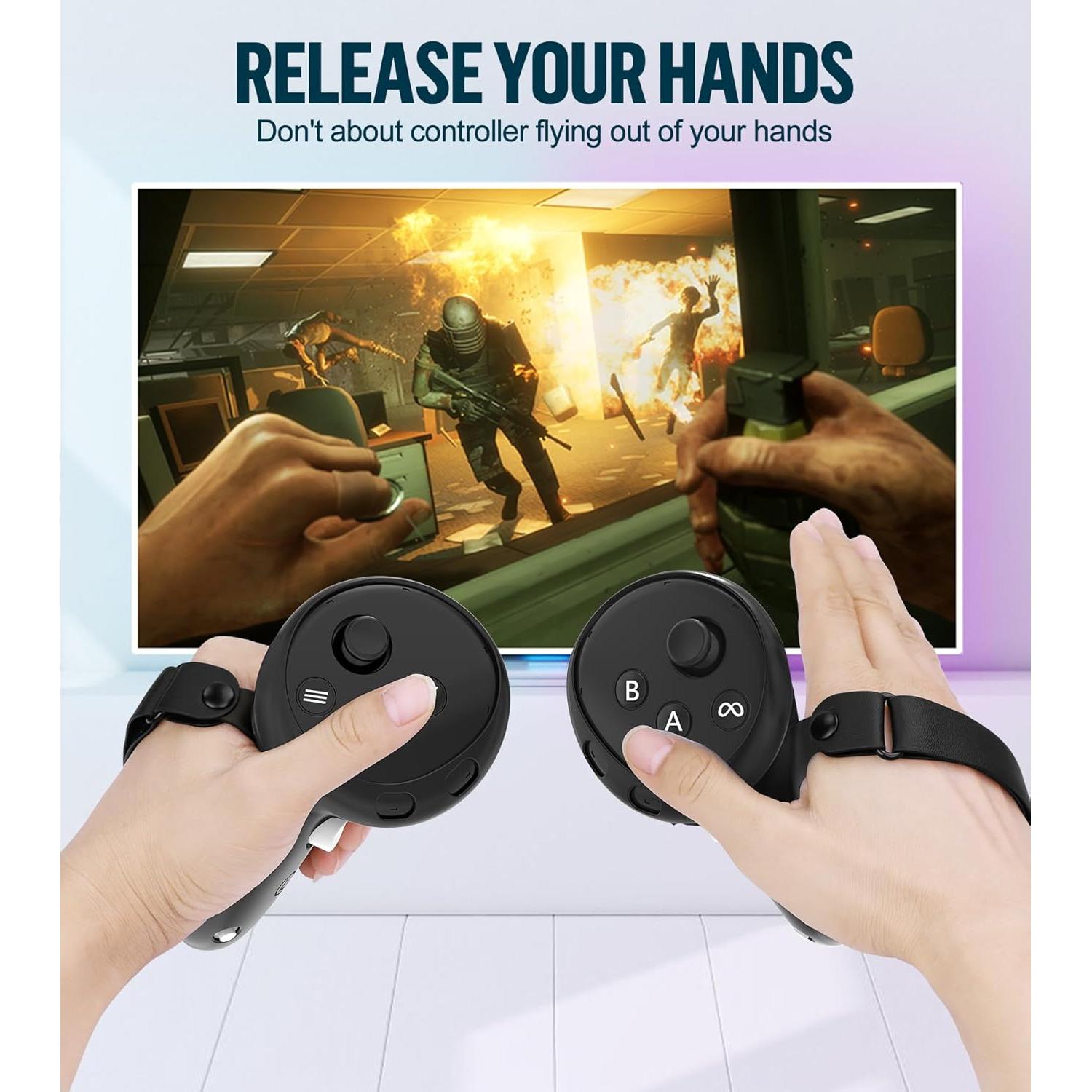 Juego de Cubiertas de Silicona YRXVW para Meta Quest 3