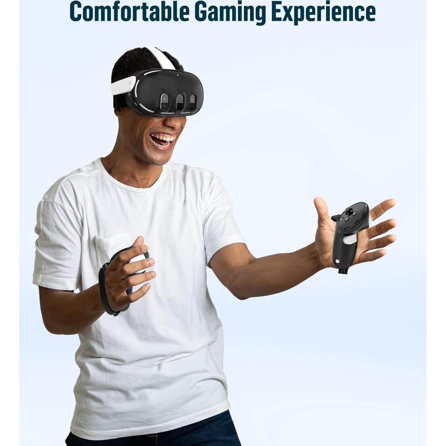 Juego de Cubiertas de Silicona YRXVW para Meta Quest 3