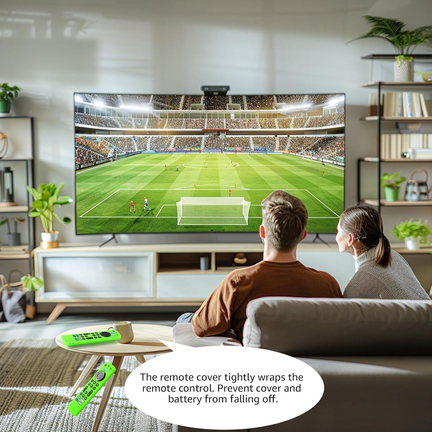 Funda de Silicona OneBom para Control Remoto Fire TV 4K Max - 2 Pcs