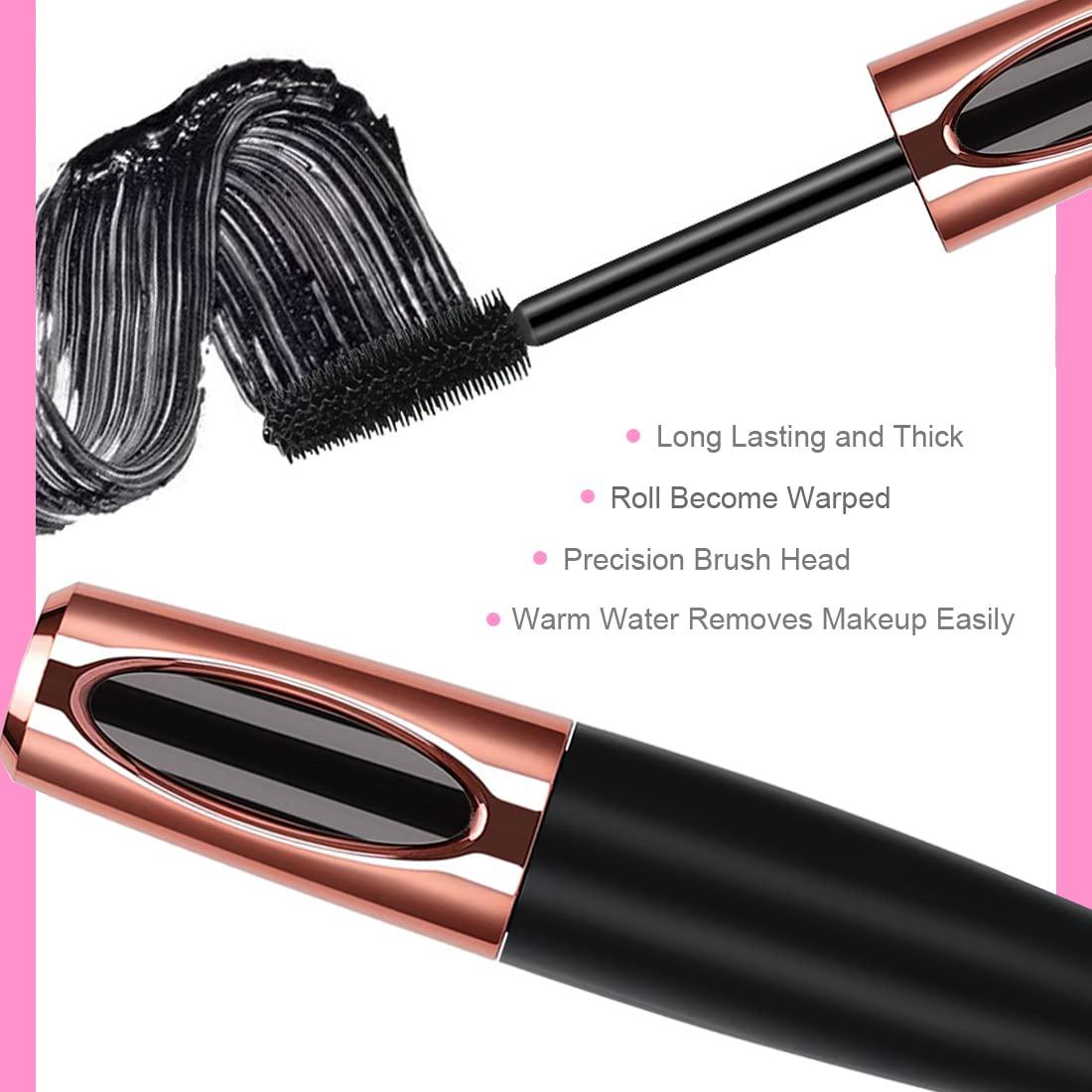 Paquete de 2 Máscaras de Pestañas GAOSENLONK 4D Larga Duración