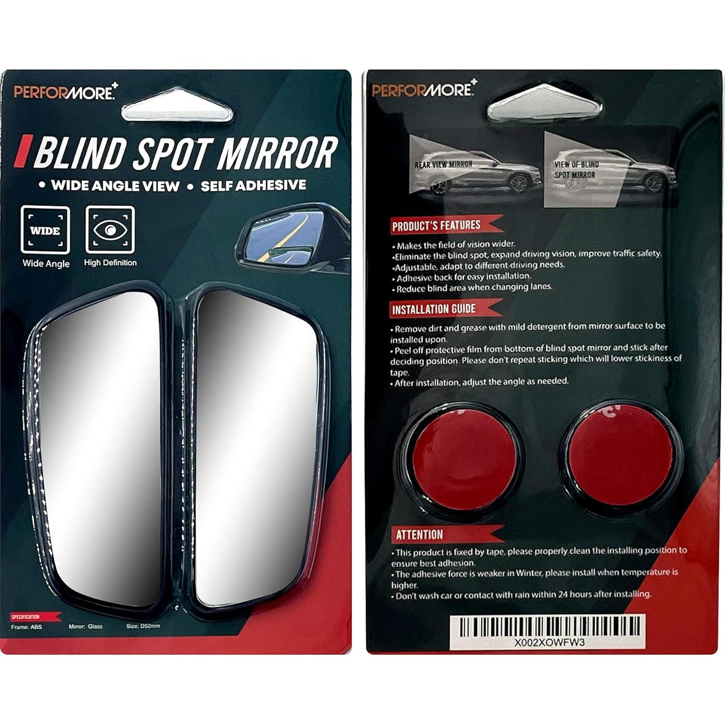 Espejos de Punto Ciego Performore Rectangulares Ajustables